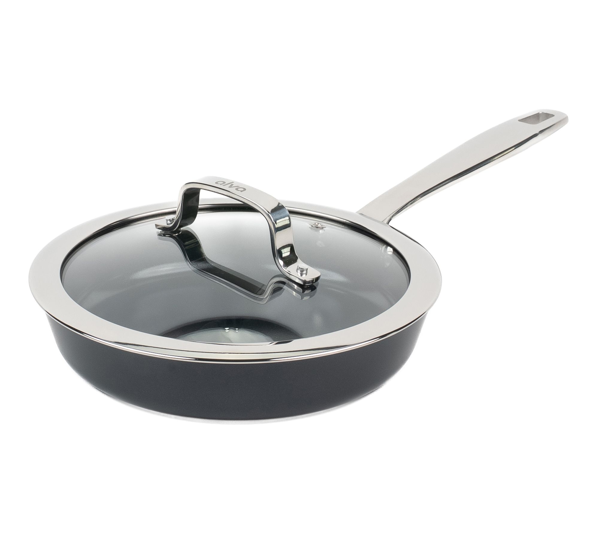 Alva Maestro 11" Nonstick Skillet with GlassLid