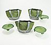 LocknLock Set of 3 Mini Tote Bags with (3) 4-Cup Bowls