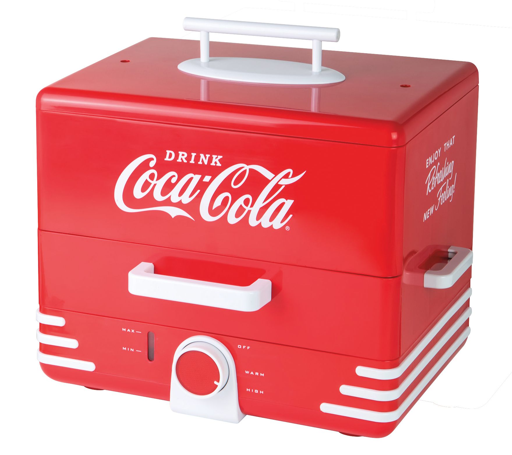 Nostalgia Electrics Coca Cola Grilled Cheese Toaster With Easy