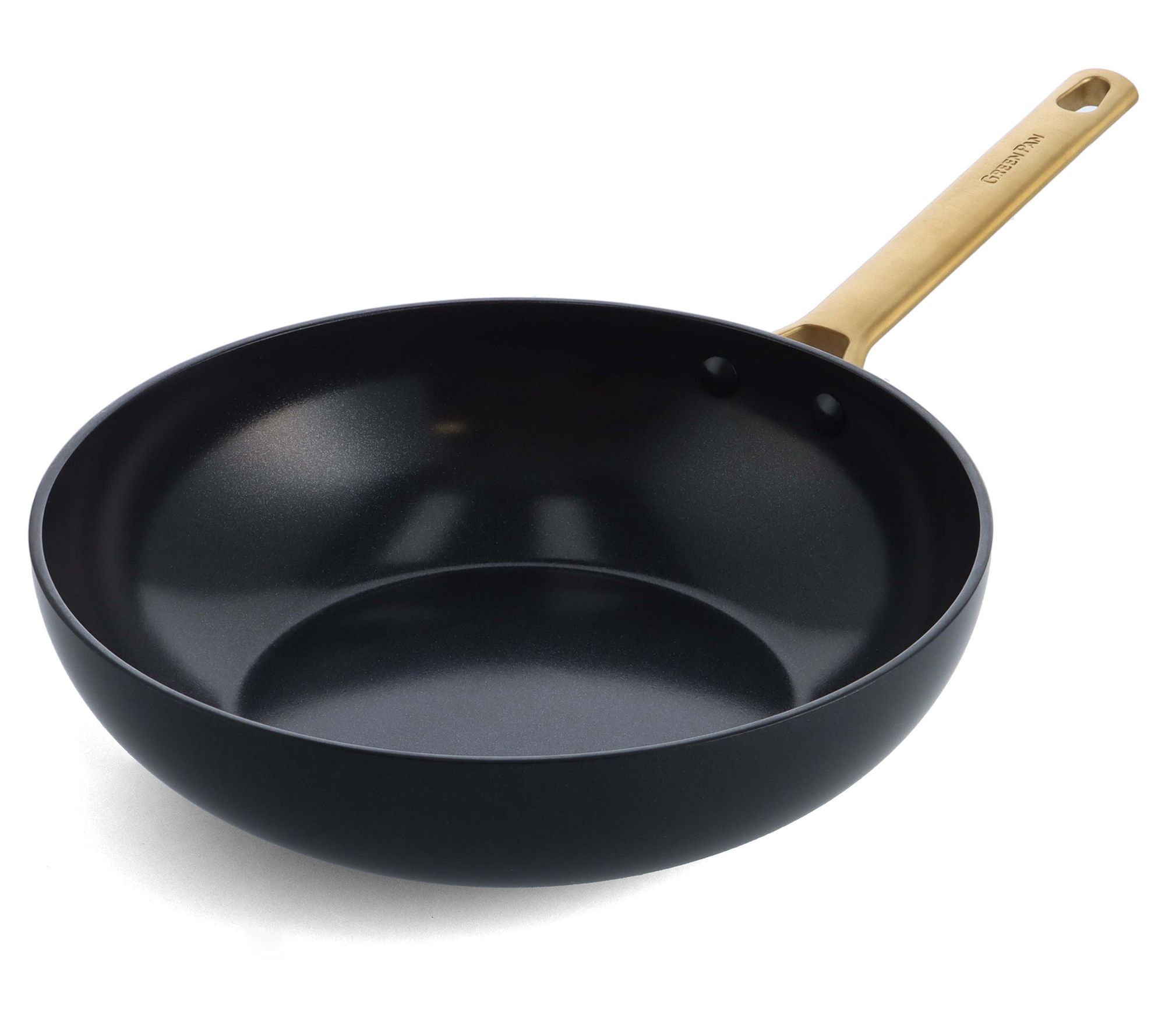 GreenPan SmartShape 11 in. Ceramic Nonstick Aluminum Frying Pan, Black