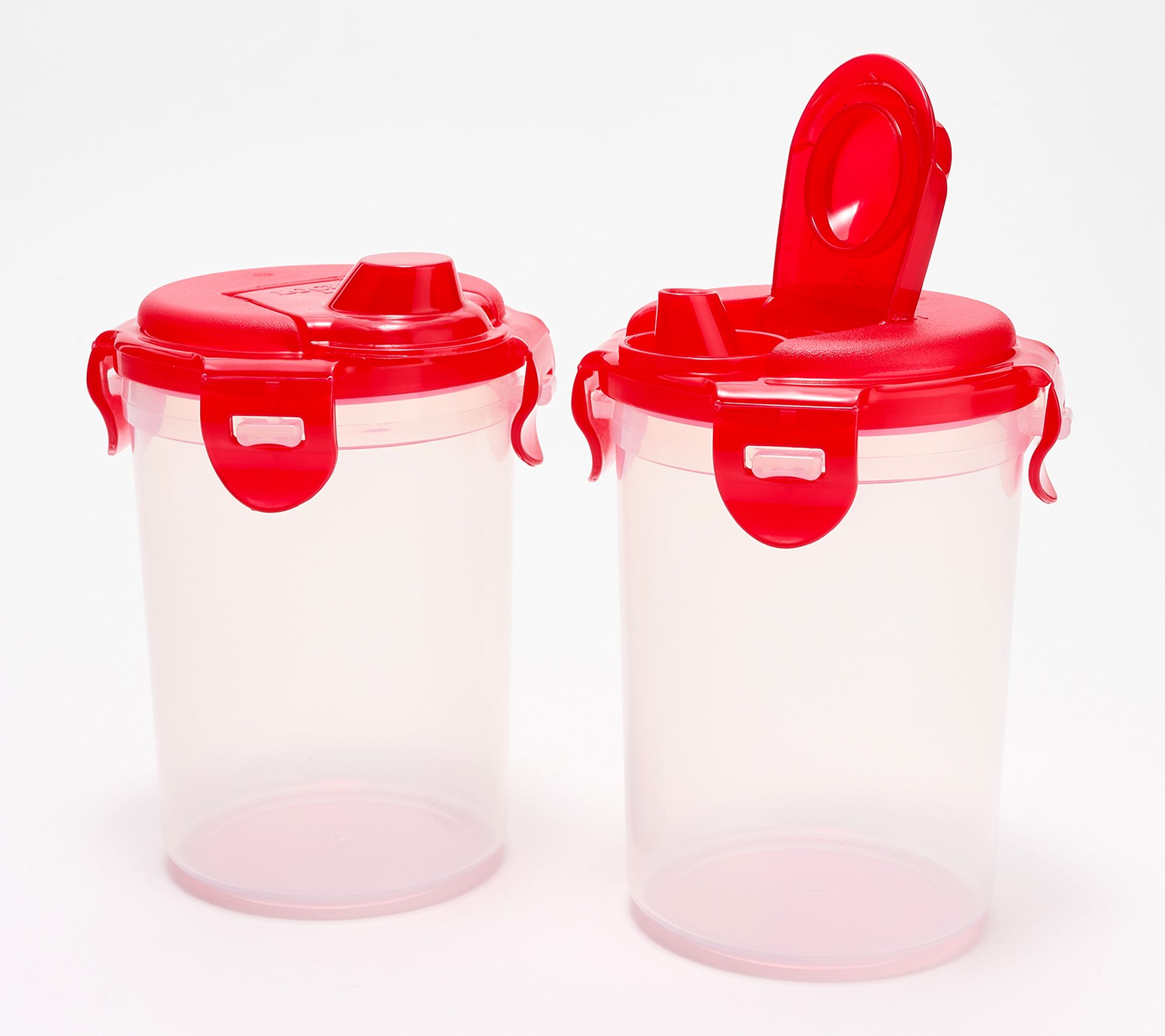 LocknLock Set of (2) 2-Cup Sauce Bottles w/ Locking Lids