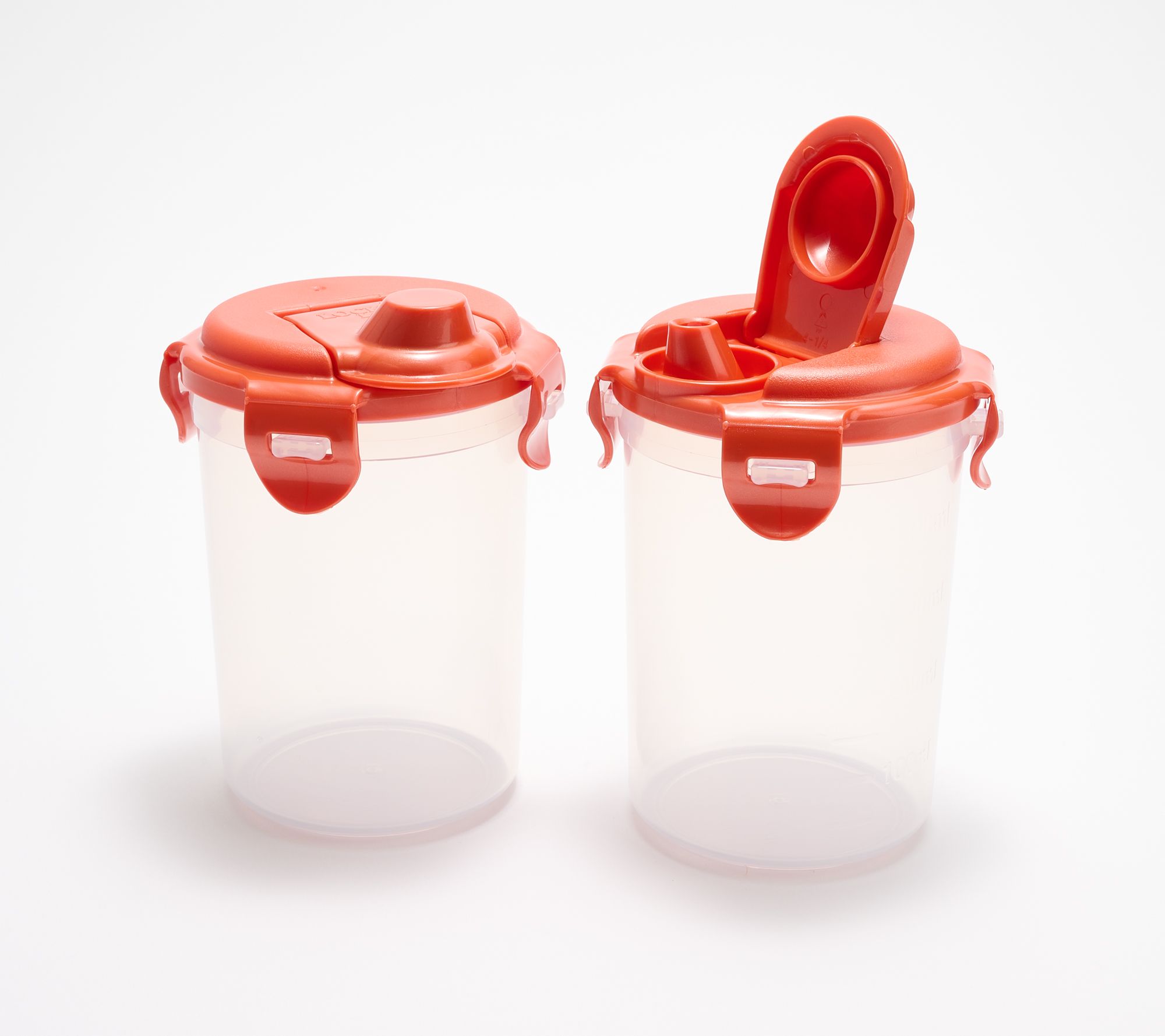 LocknLock Set of (2) 2-Cup Sauce Bottles w/ Locking Lids