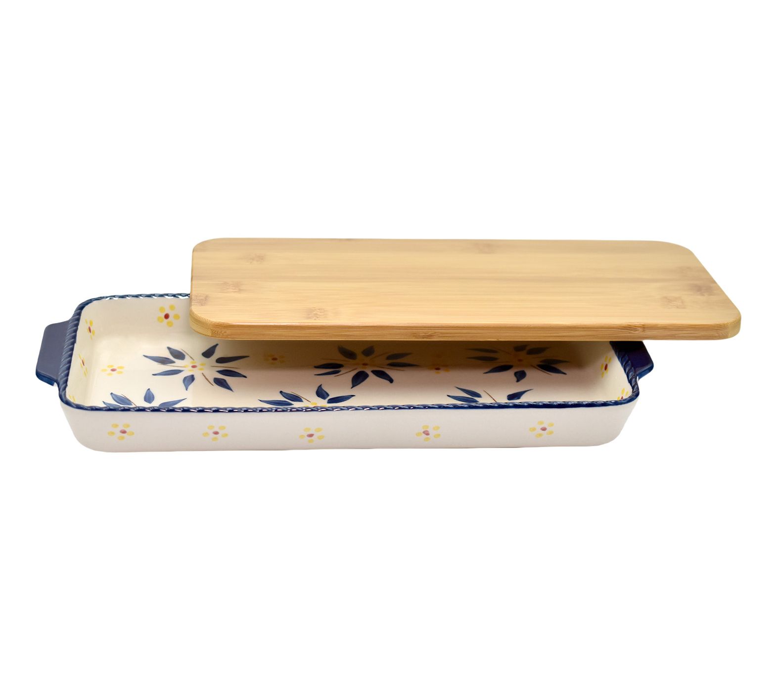 Temp-tations Old World Shallow Baker and Board Set