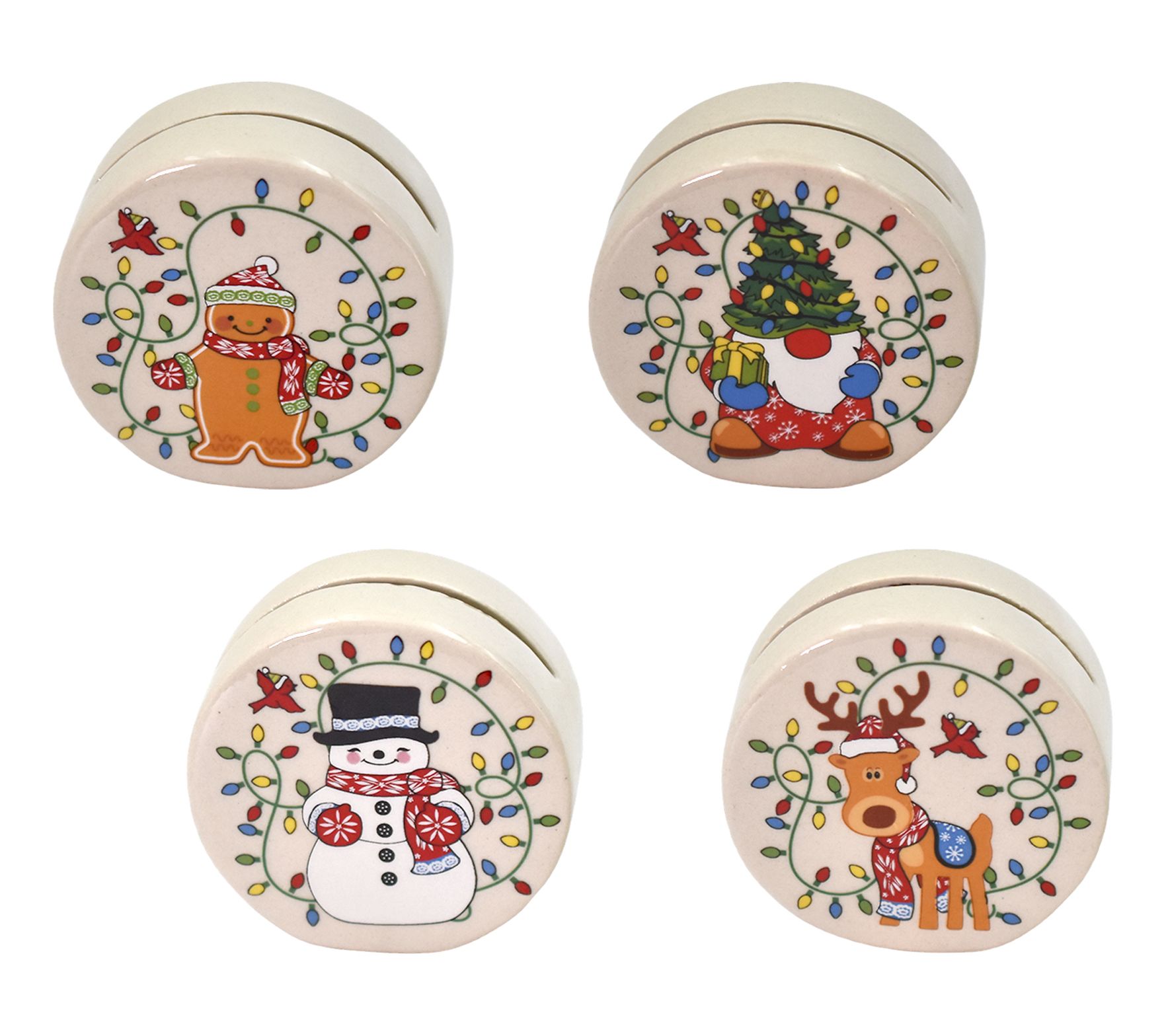 Temp-tations Seasonal Set of (4) Place Card Holders