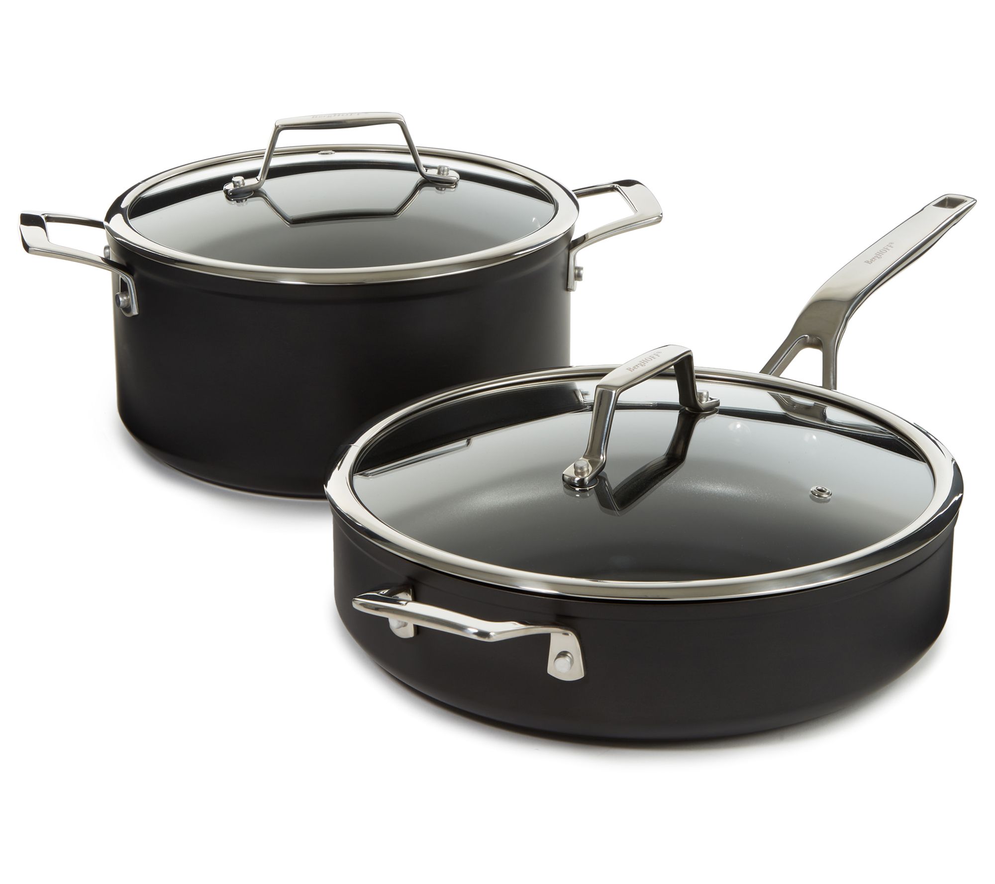 BergHOFF Essentials 4Pc Nonstick Hard AnodizedSimmer Set