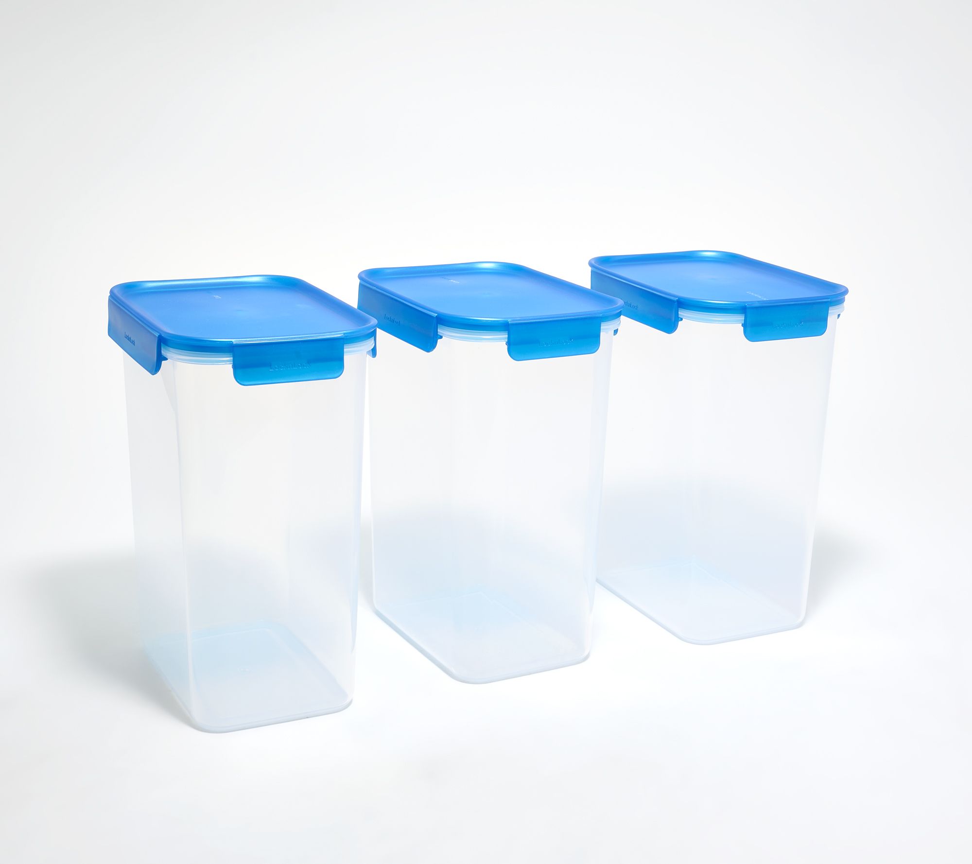 LocknLock Set of (3) 17-Cup Tall Pantry Containers