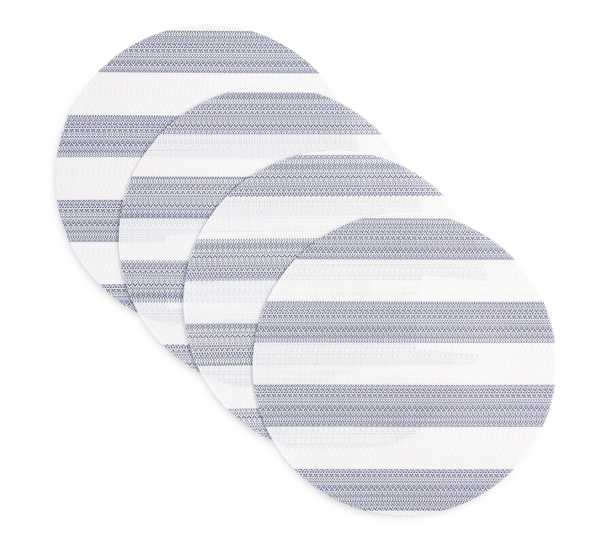 Town & Country 4-Pack Set of Basic Cabana Stripe Placemats