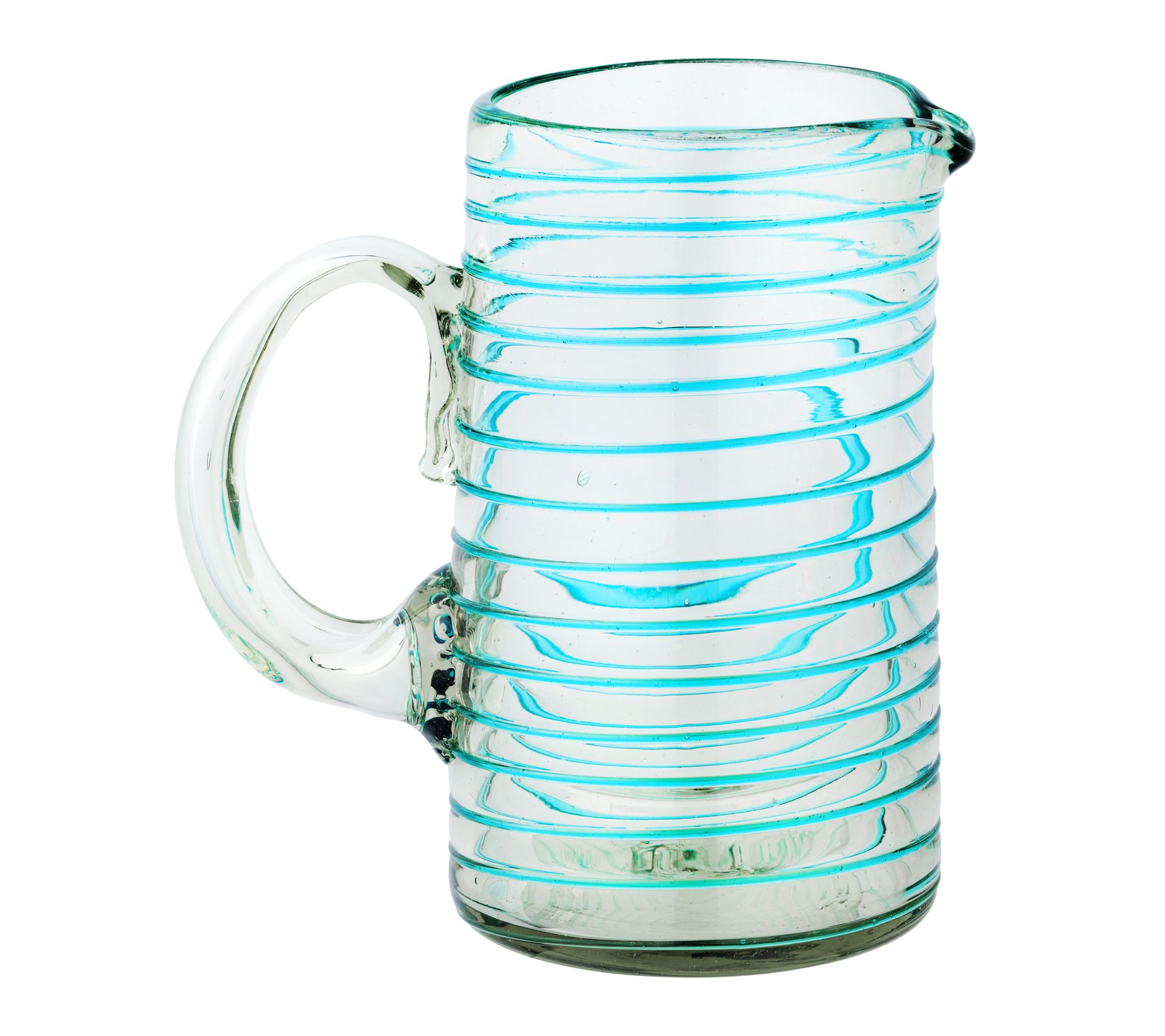 10 Strawberry Street Meridia Mexican GlasswarePitcher