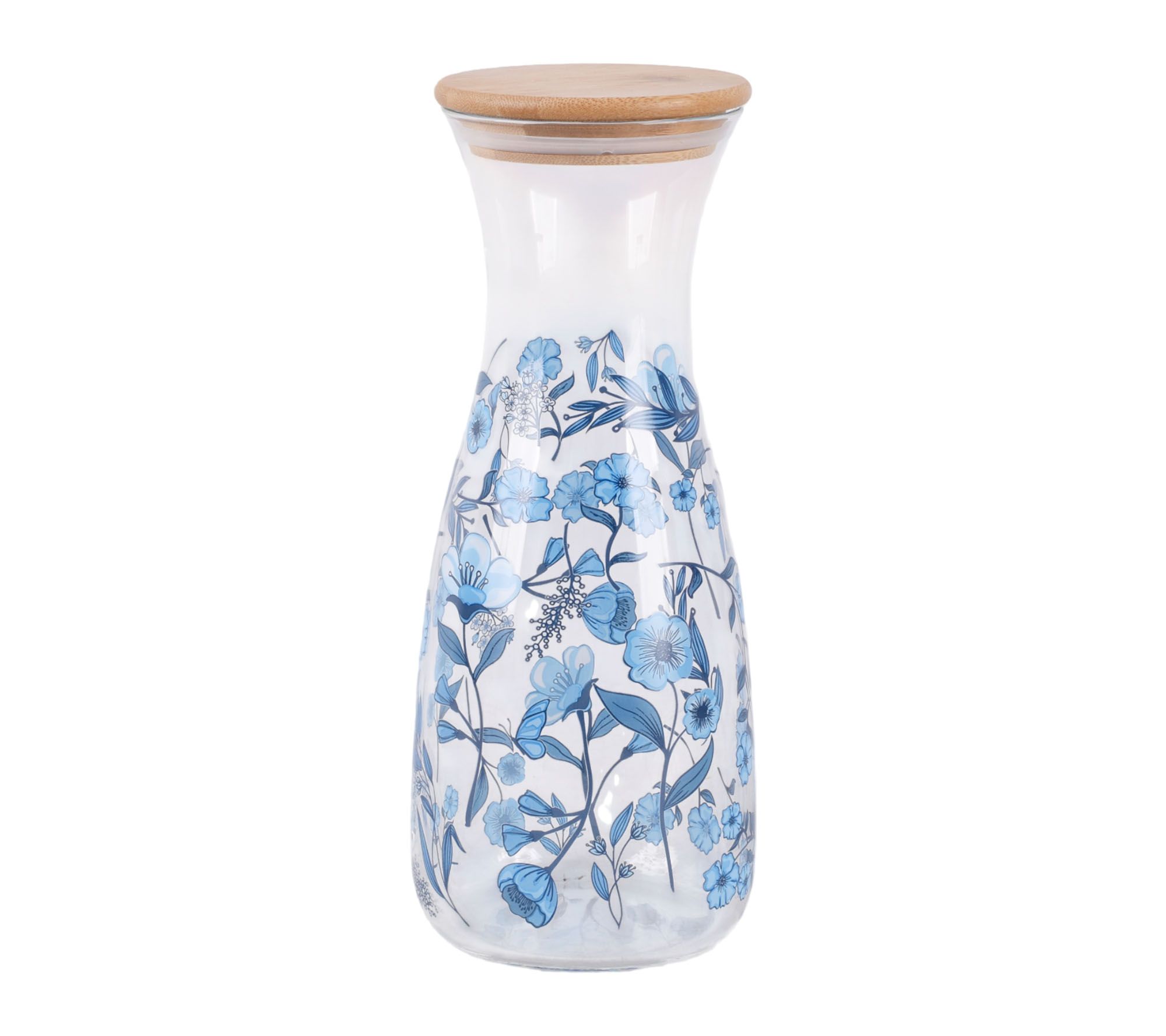 Temp-tations 40-oz Glass Carafe with Bamboo Lid