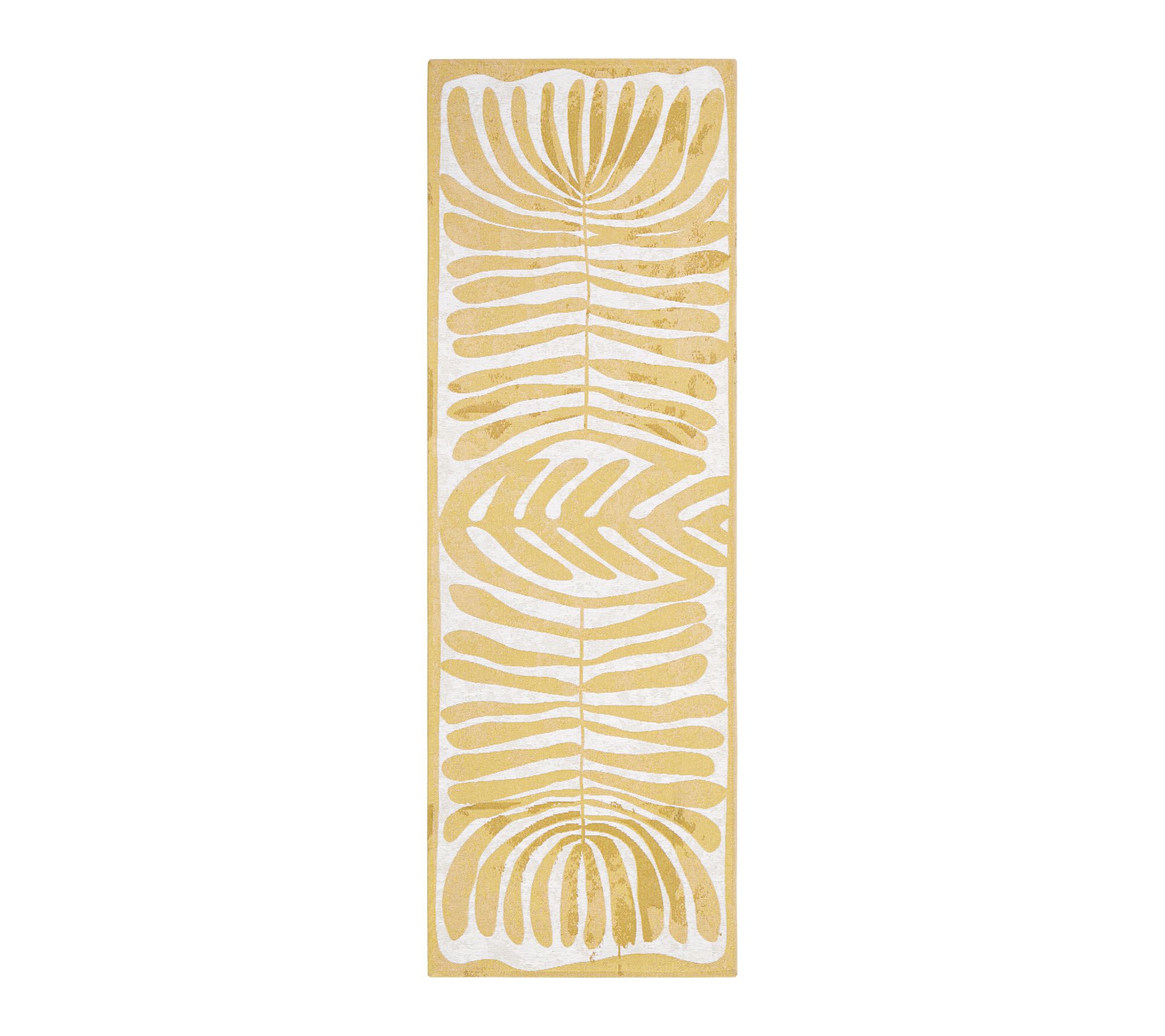 TCLI Livie Matisse Cutout Washable 24"x72" Kitchen Mat