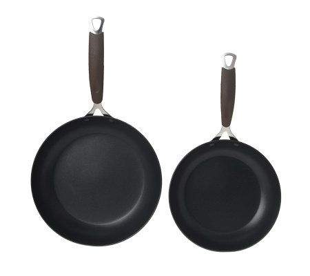 Gordon Ramsay Hard Anodized Nonstick 9.5 and 11 Skillet Set 