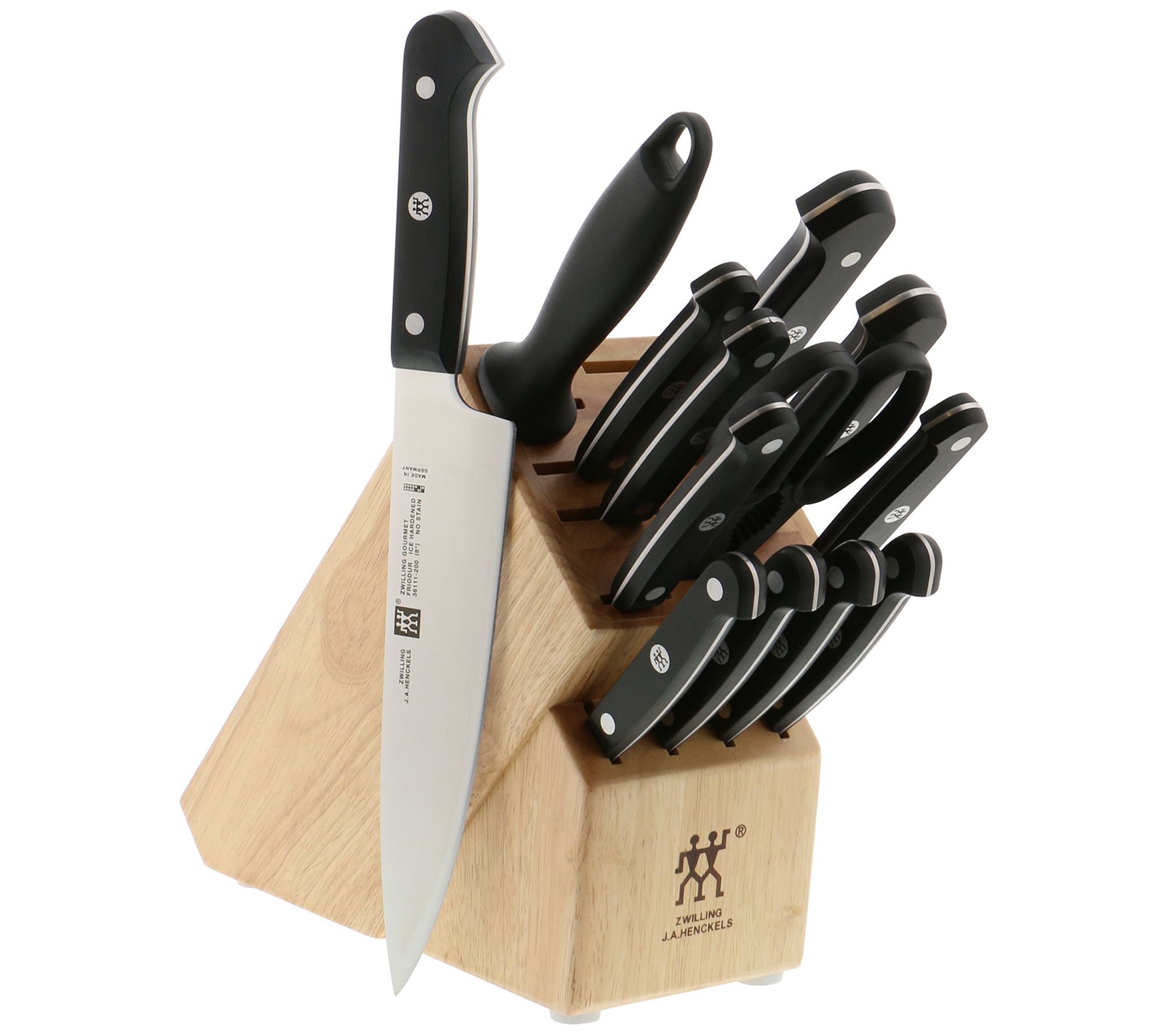 ZWILLING J.A. HENCKELS Gourmet 14-Piece Knife Block Set 