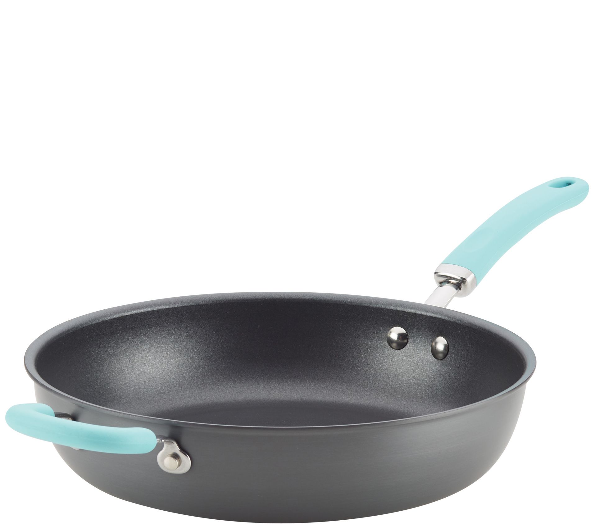 Rachael Ray Create Delicious 12.5" Hard-Anodized Deep Skillet