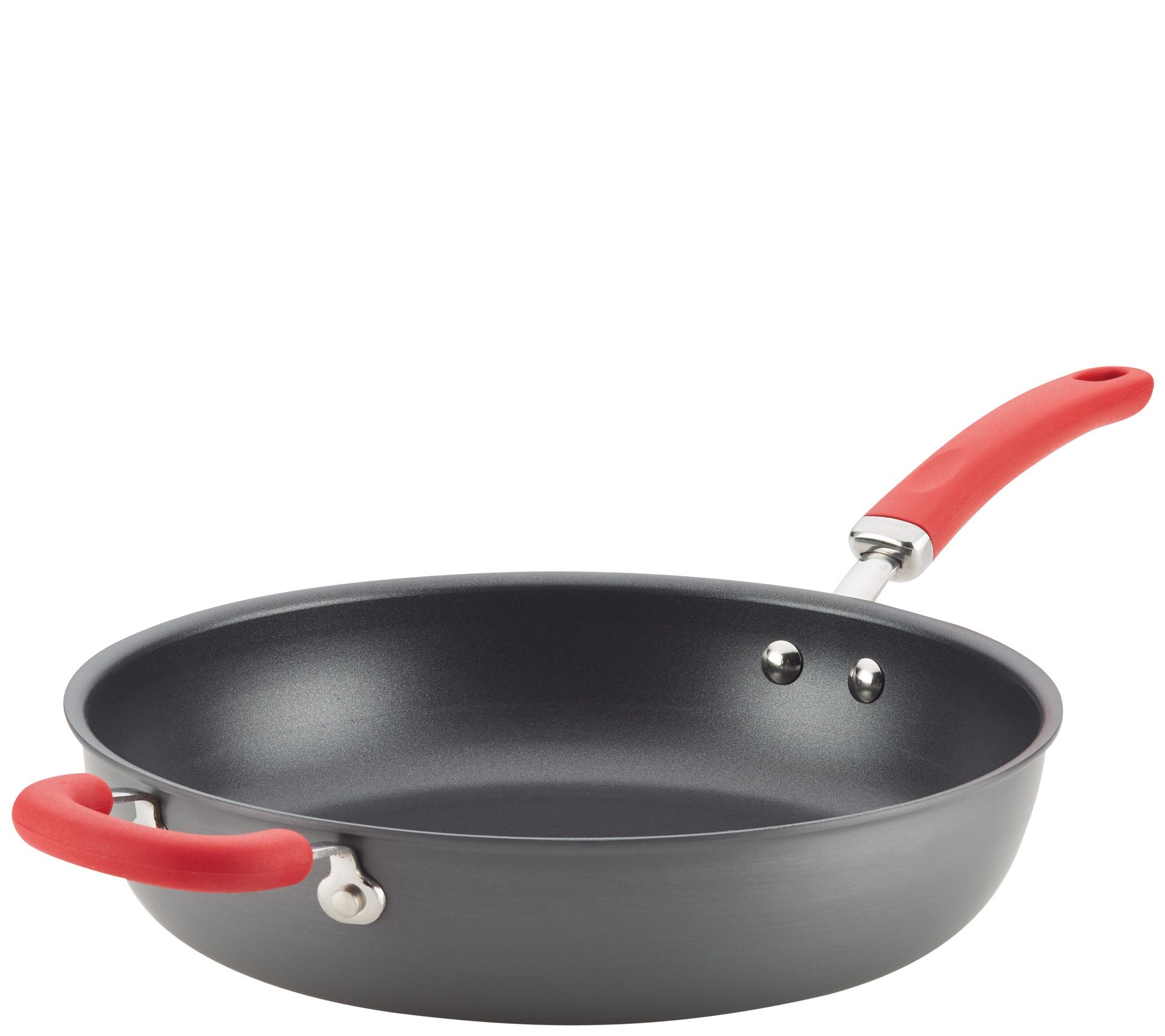Rachael Ray Create Delicious 12.5" Hard-Anodized Deep Skillet