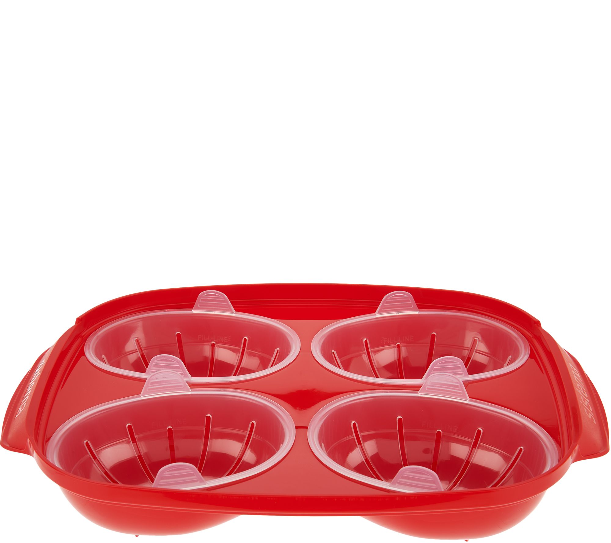 Sistema Easy Bacon & Egg Poacher Microwave Cooker Set