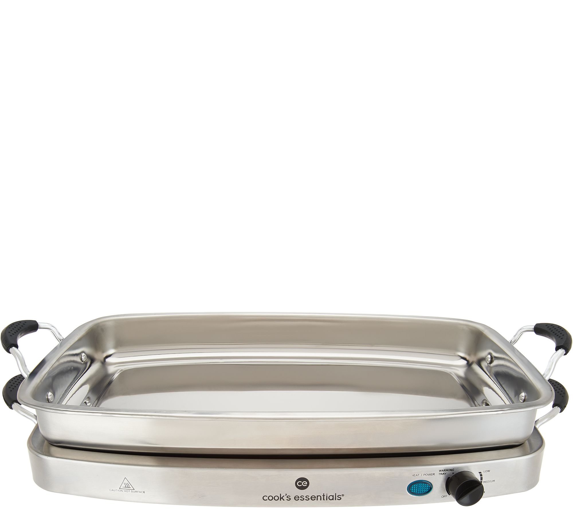 Cook's Essentials 3-Tray Buffet Server & Warming Tray - QVC.com