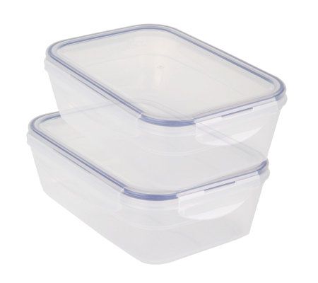 LocknLock 8 Piece Food Storage Container Set with Cooler Bag - QVC.com