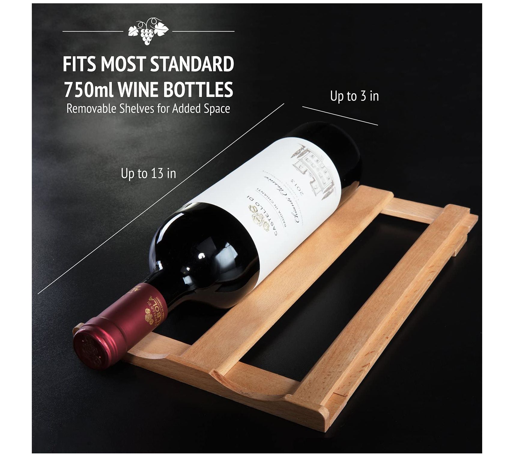 Ivation 8Bottle Thermoelectric Stainless Steel Wine Cooler