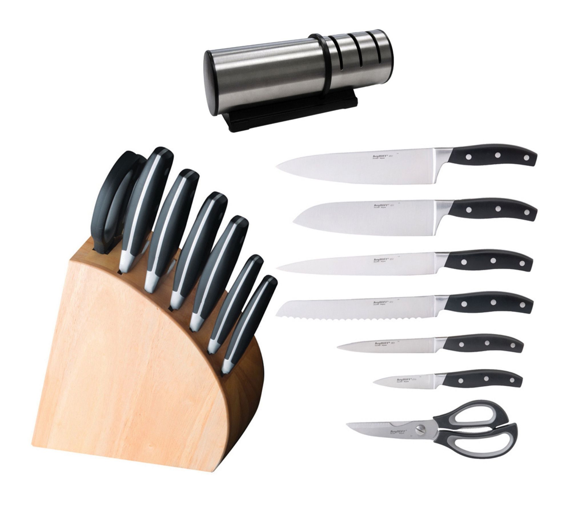 BergHOFF Forged 9Pc Cutlery Set with Sharpener