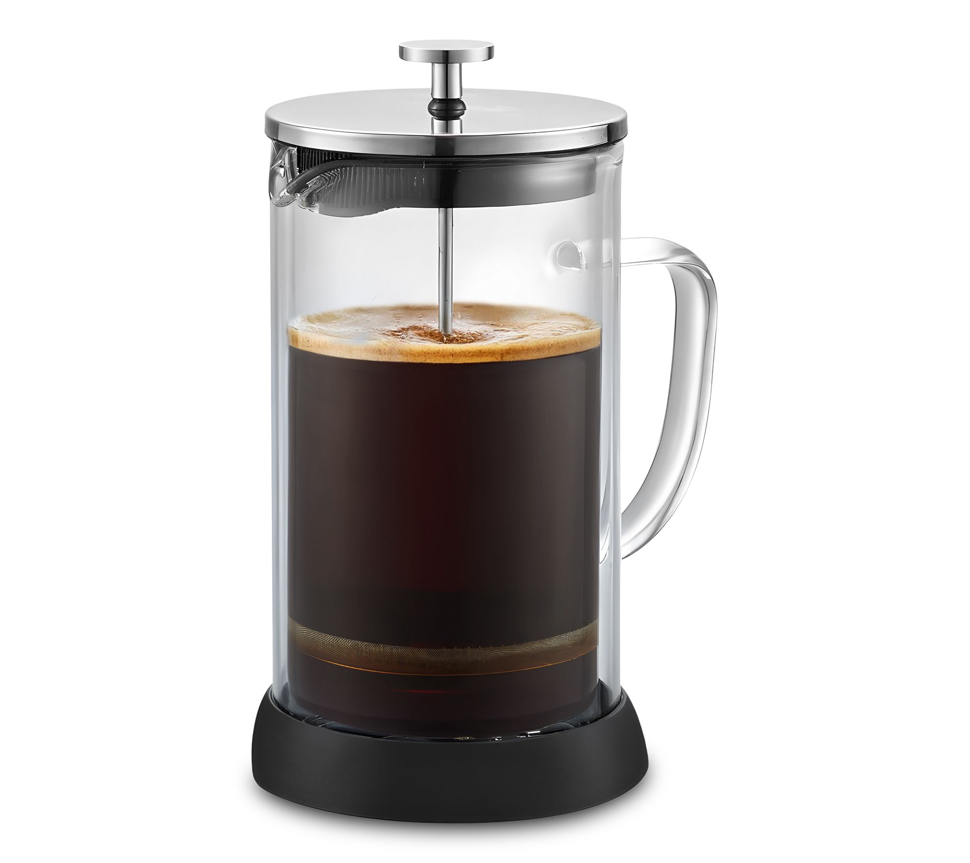 Elite Cuisine 4 Cup French Press Glass Coffee Maker