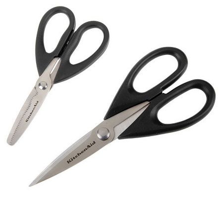 KitchenAid Black Scissors at