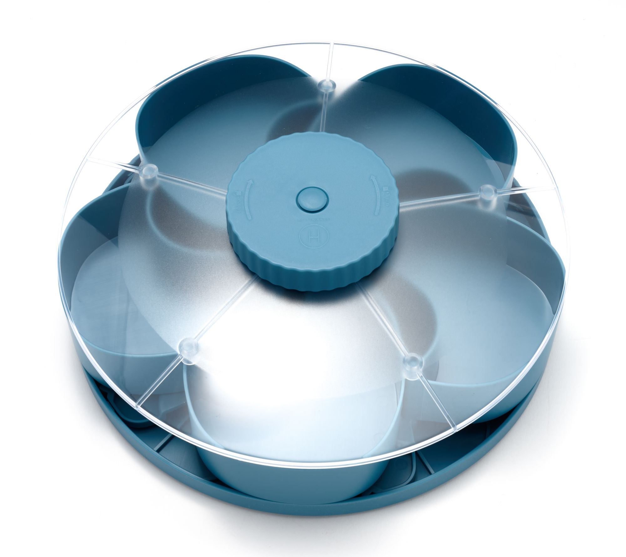 Henning Lee Divided Spin and Snack Serving Tray