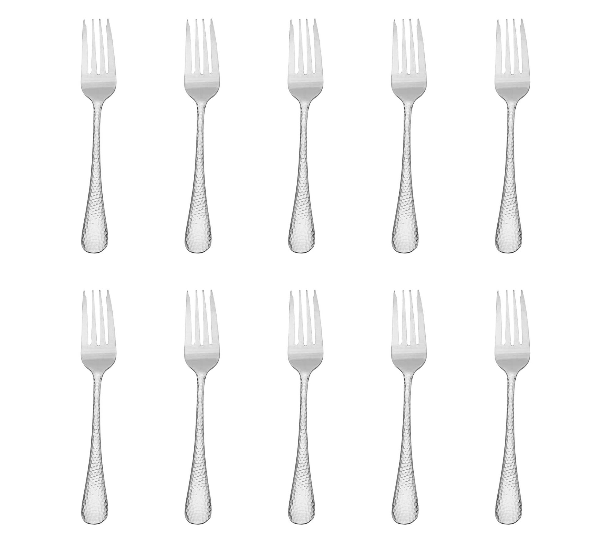 Godinger Set of 10 Salem Mirrored 18/0 SS SaladForks