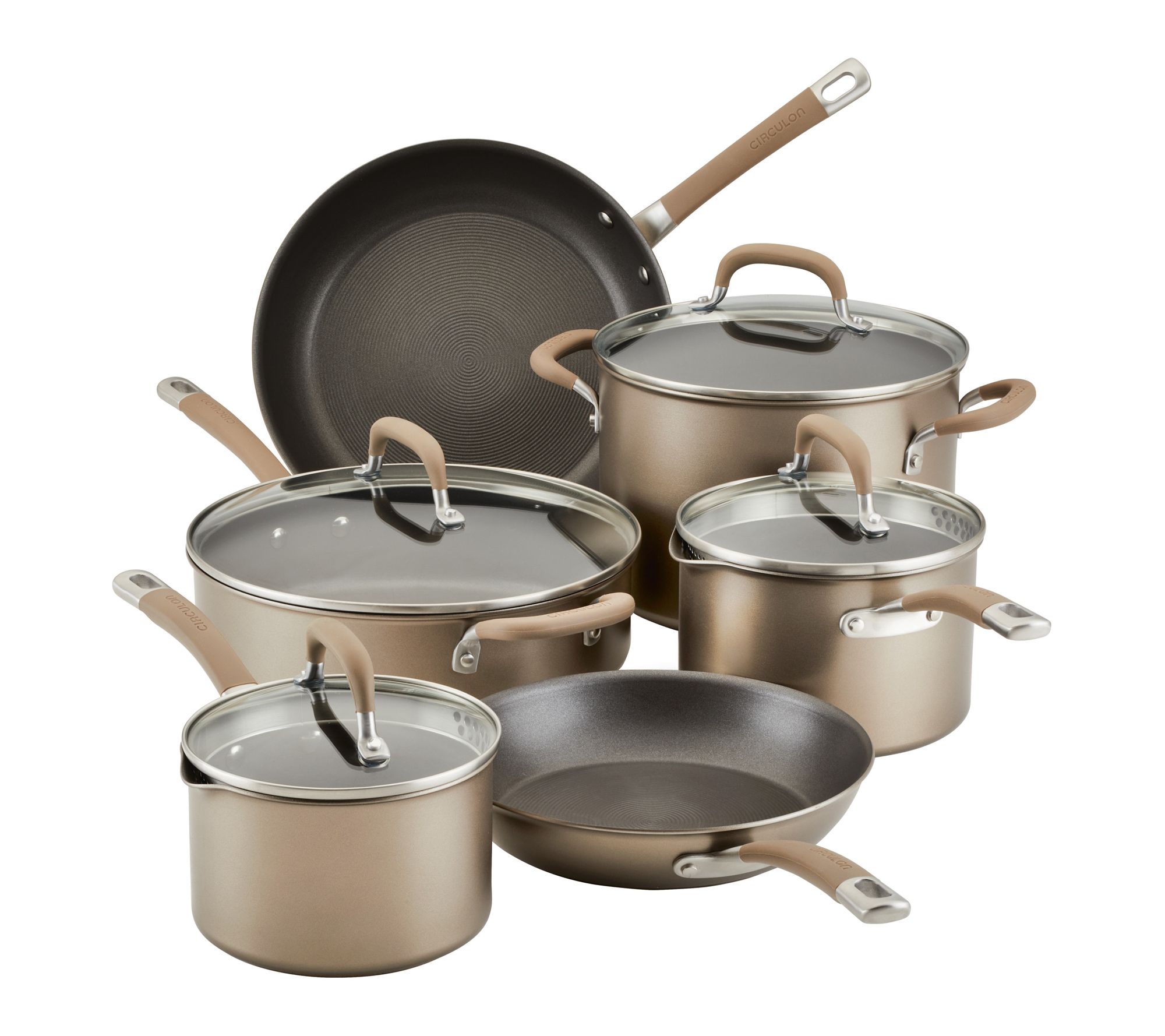 Premier Professional Nonstick 10 Pc. Cookware Induction Set