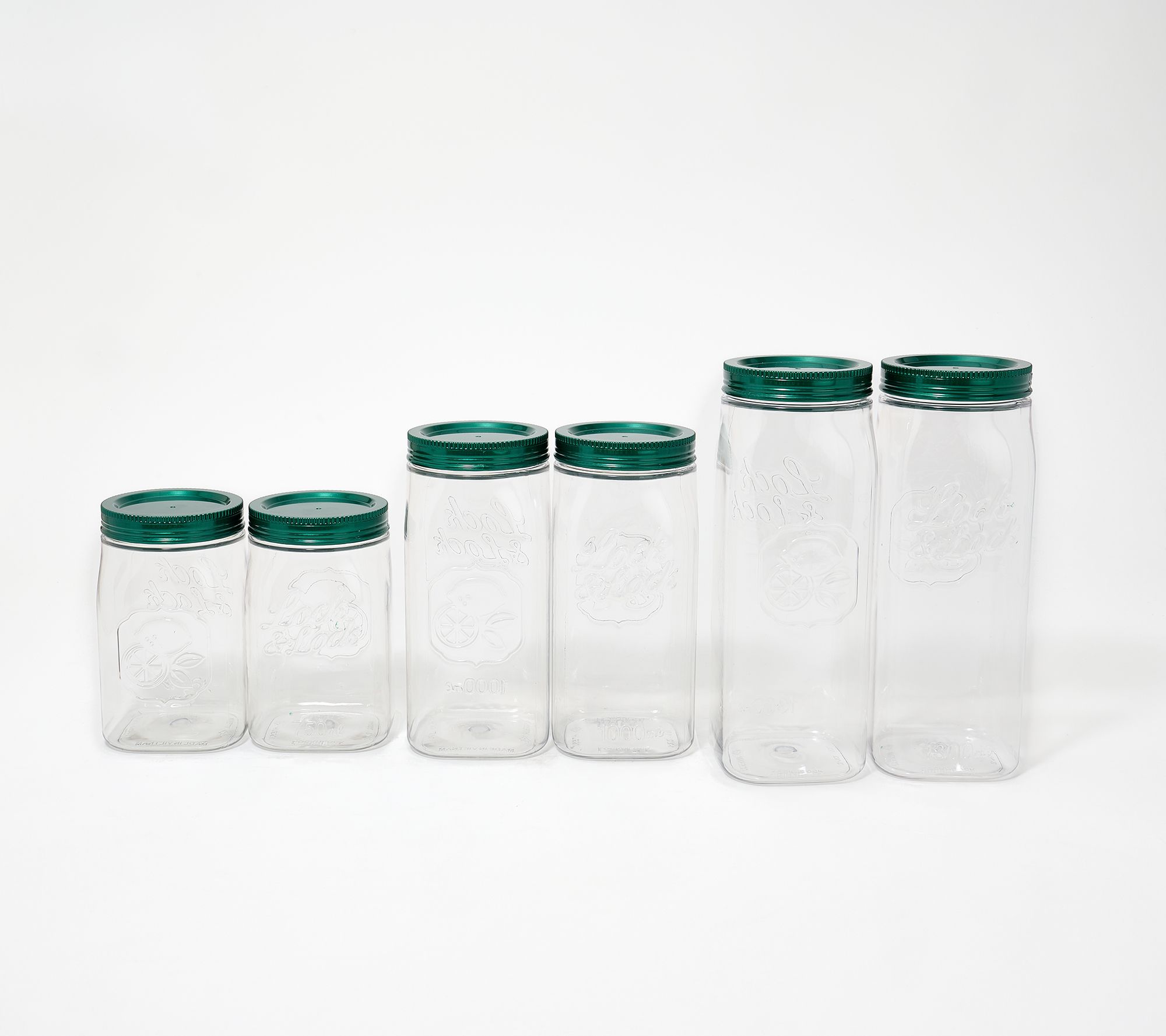 LocknLock 6-Piece Mason Jar Set