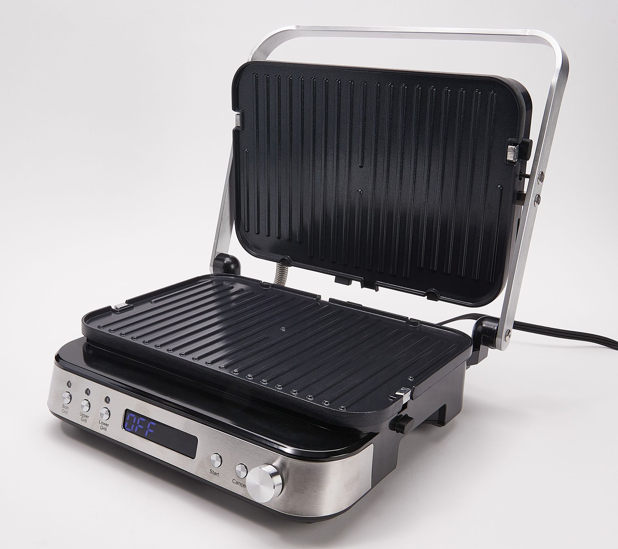 GreenPan Nonstick 7-in-1 Contact Grill with Waffle Plates 