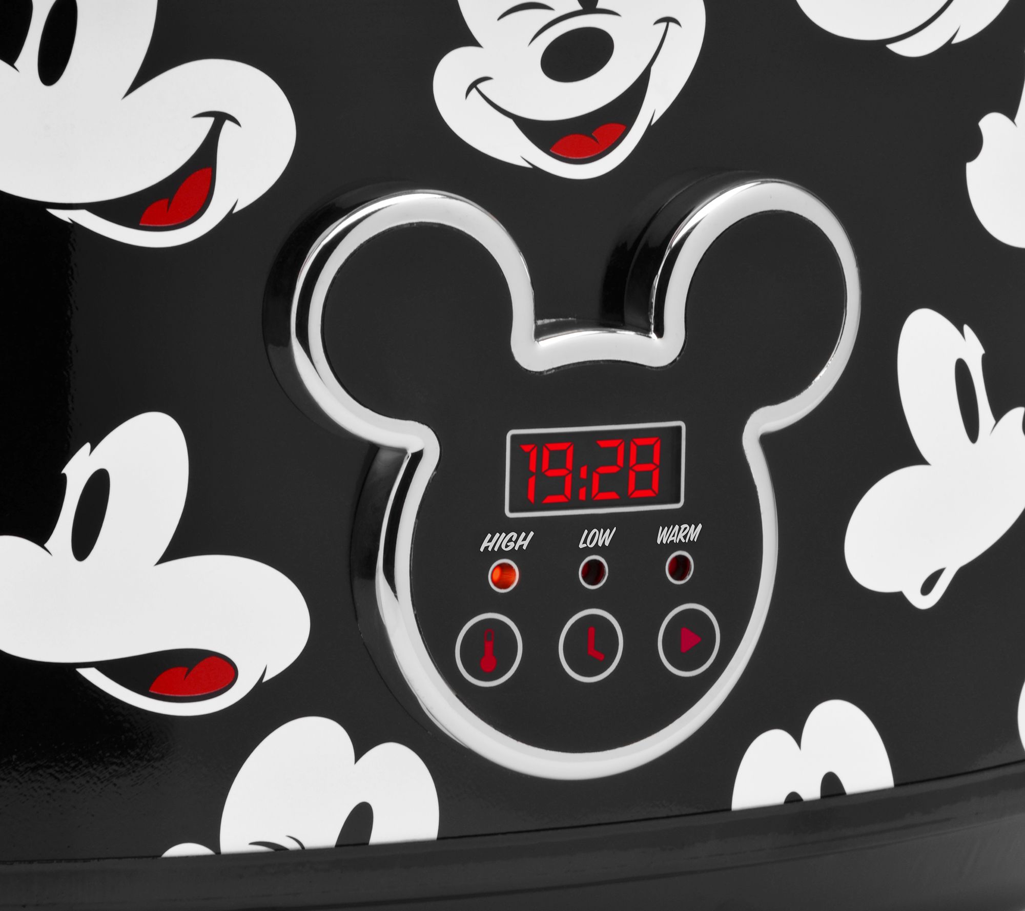 Mickey Mouse 7 Quart Digital Slow Cooker with Sound