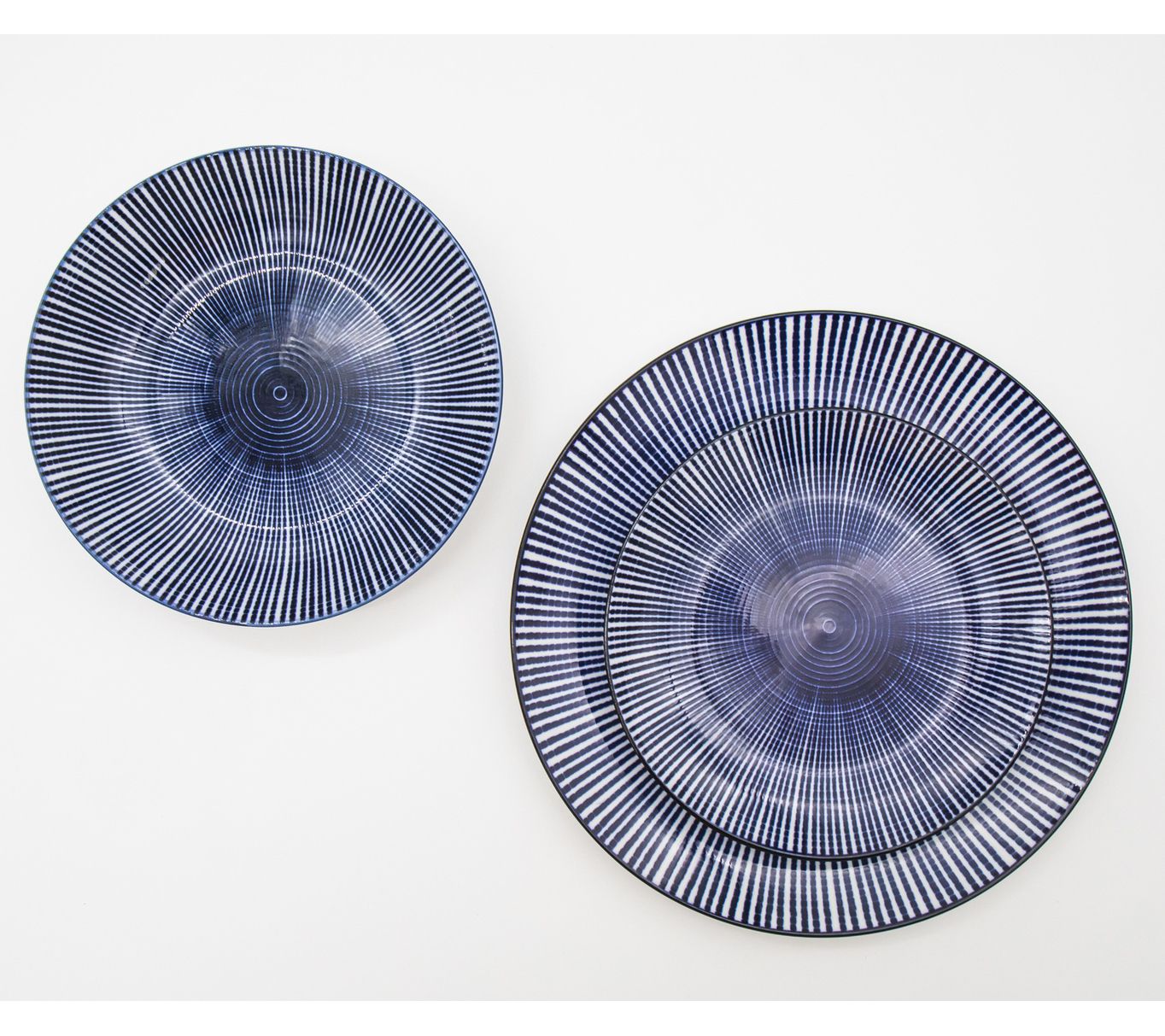 Godinger 12-Piece Laura Porcelain Dinnerware Se t