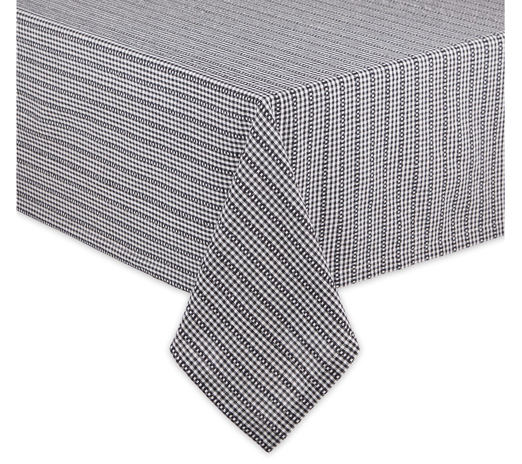 Design Imports 52" x 52" Farmhouse Gingham Tablcloth