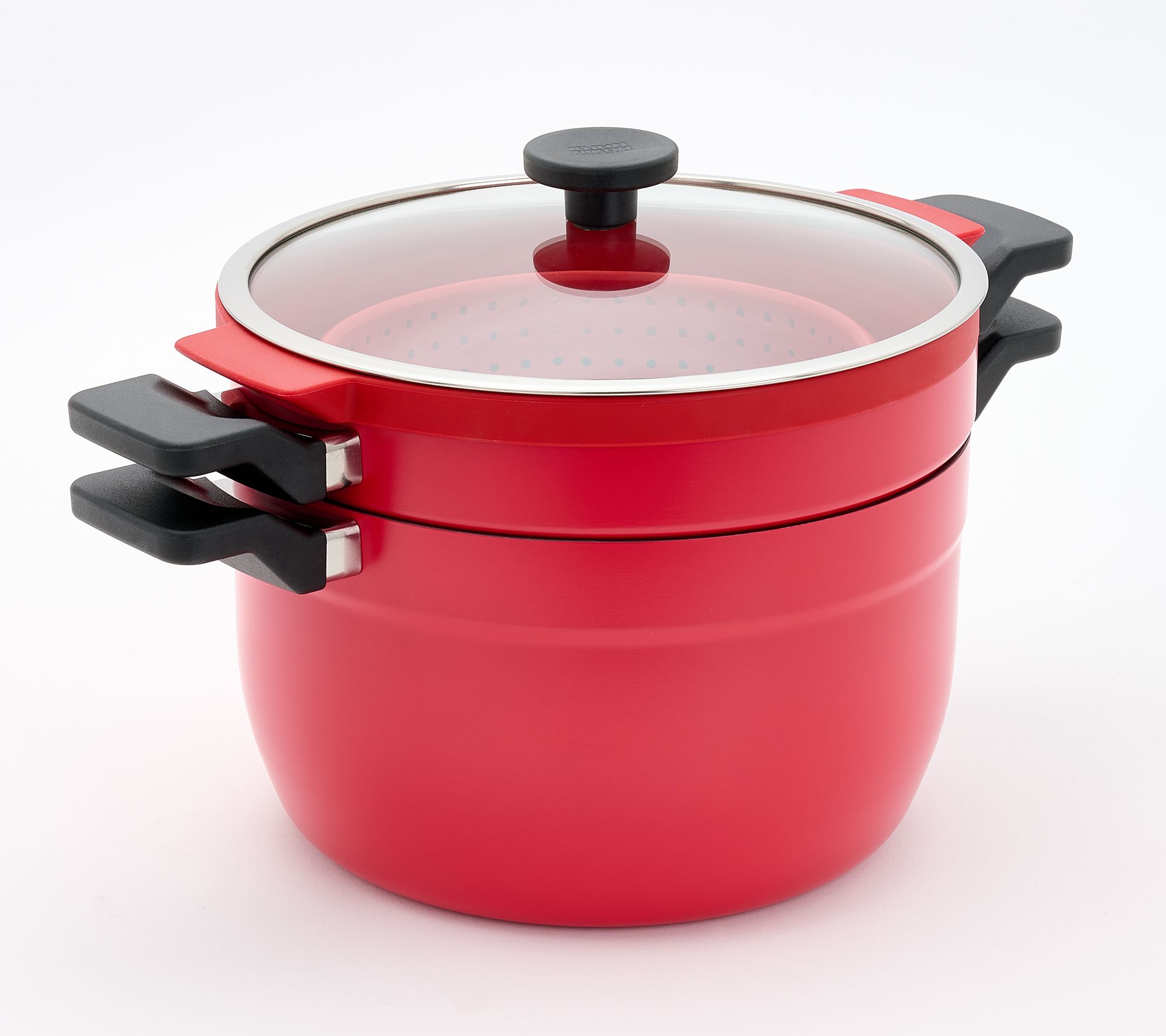 Kuhn Rikon 2-Pc Nesting Nonstick Cookware Set w/ Colander & Lid