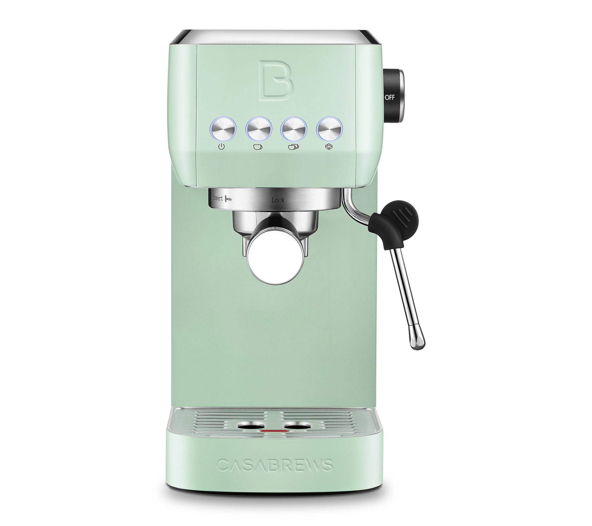 CASABREWS 20 Bar Espresso Machine with 49 oz Wa ter Tank