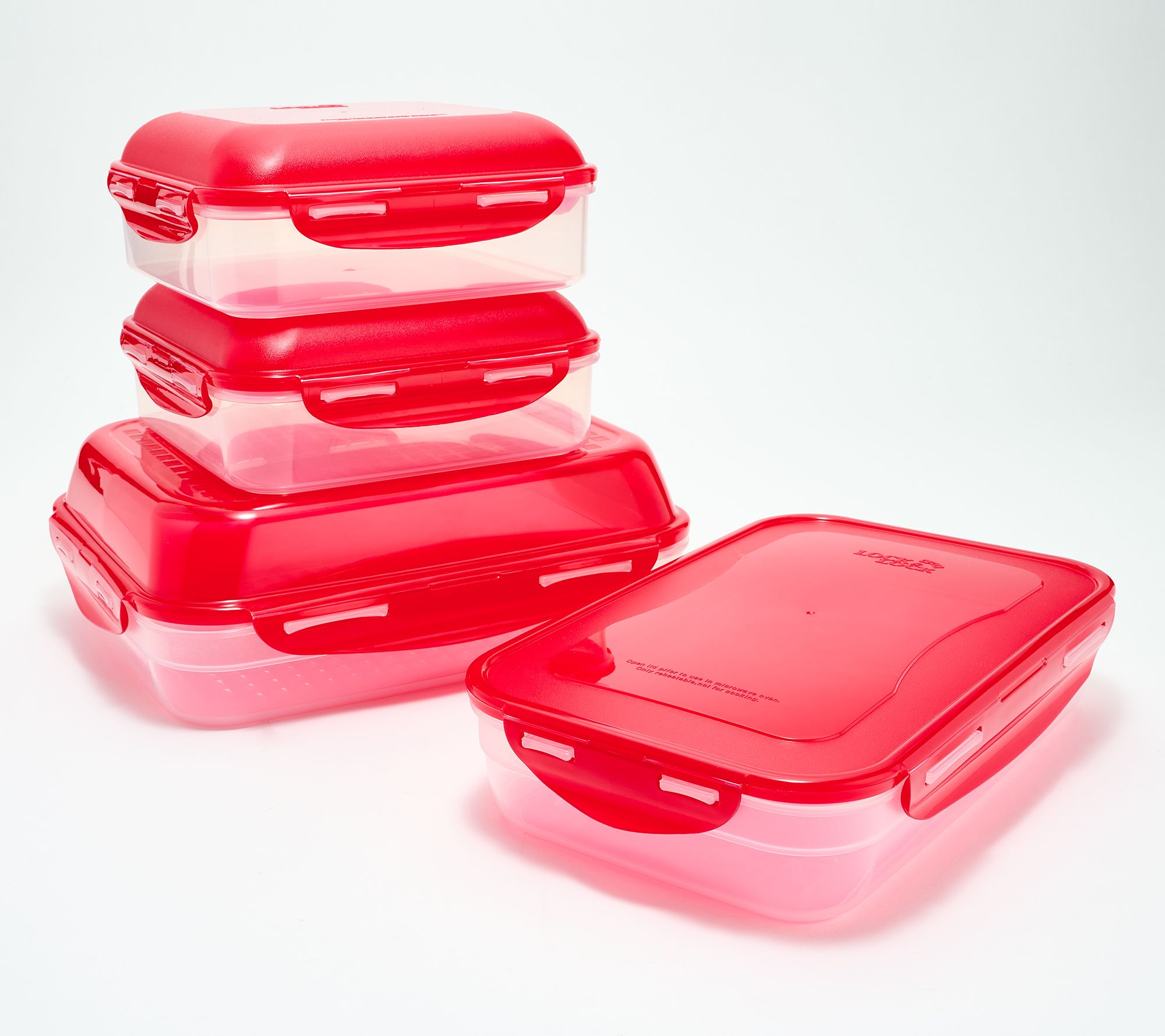 LocknLock 4-Piece Marinating Serve & Store Set