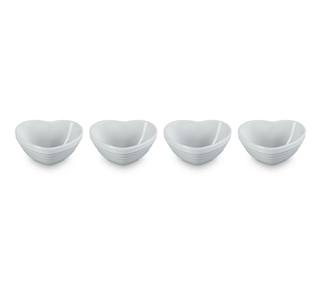 Le Creuset Set of 4 Mini Heart Bowls