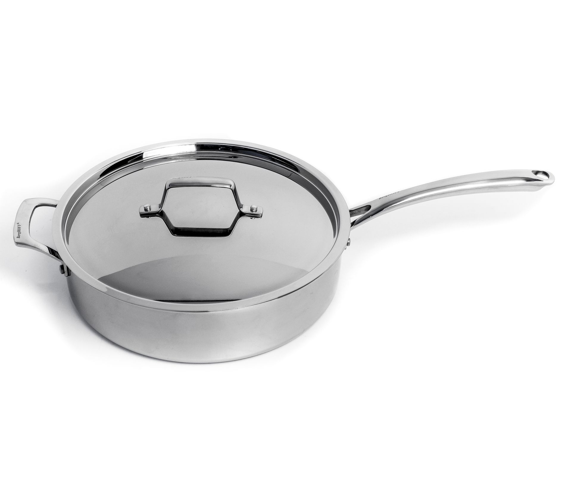 BergHOFF Professional Tri-Ply 18/10 SS 11" Saute Pan, 4.6qt.