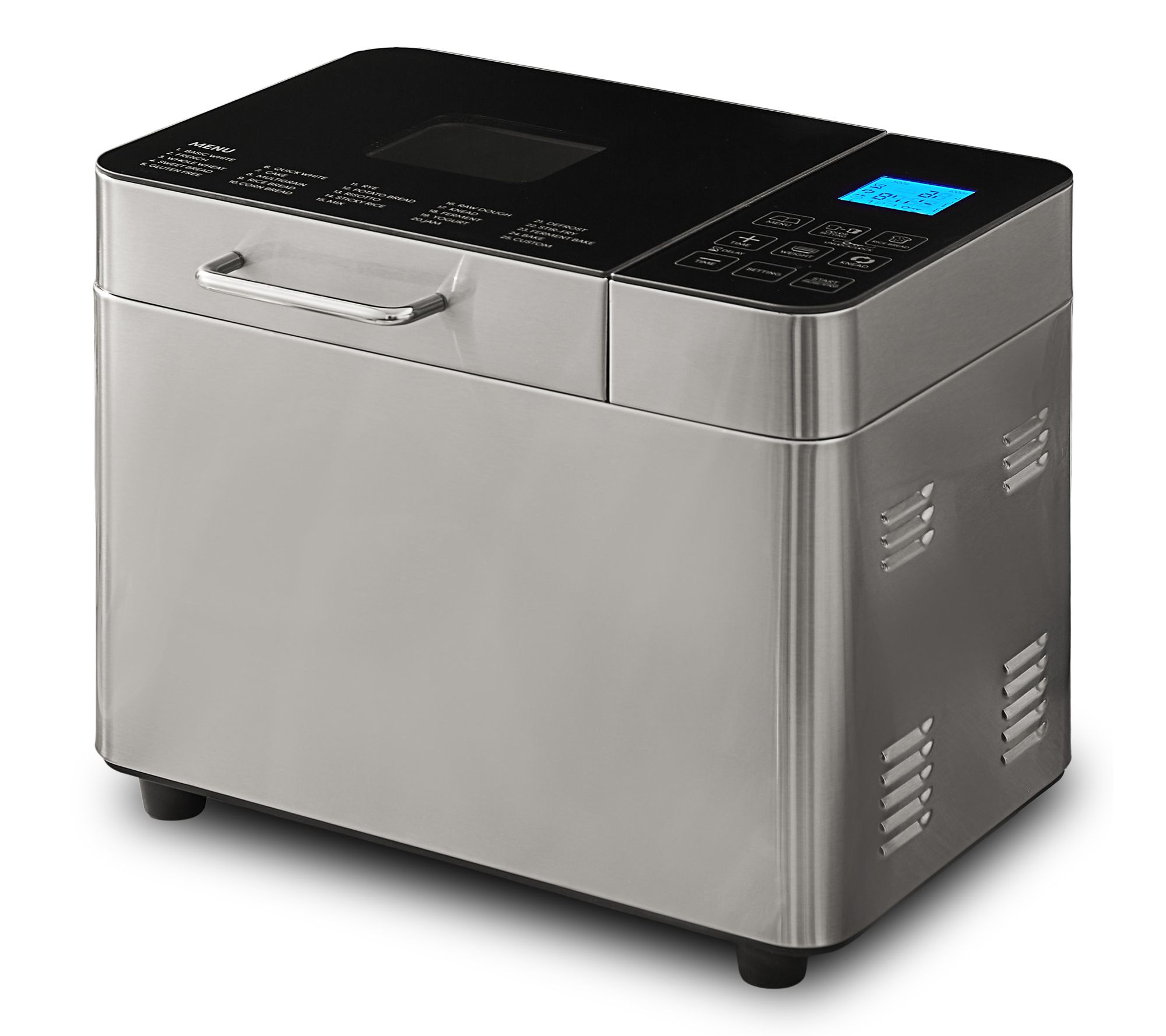 Elite Cuisine 2lb Digital Pre-Programmed BreadMaker