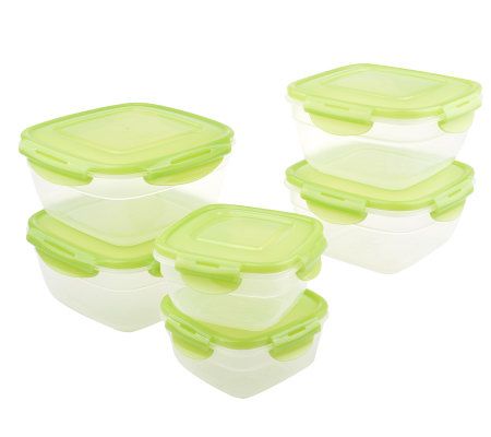 Kinetic Holiday Joy 12-pc Food Storage Set