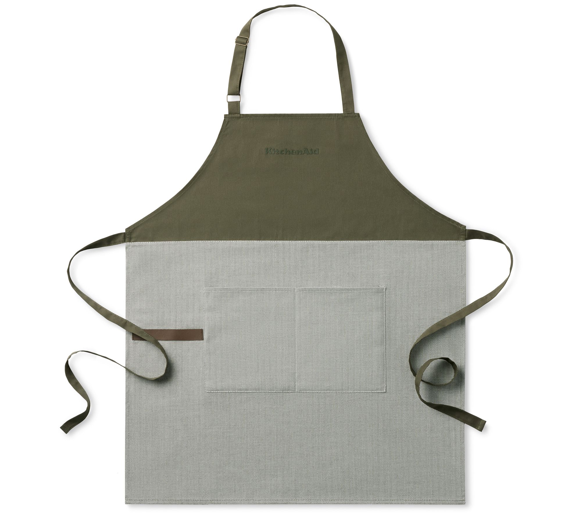 KitchenAid Evergreen Design Series HerringboneApron