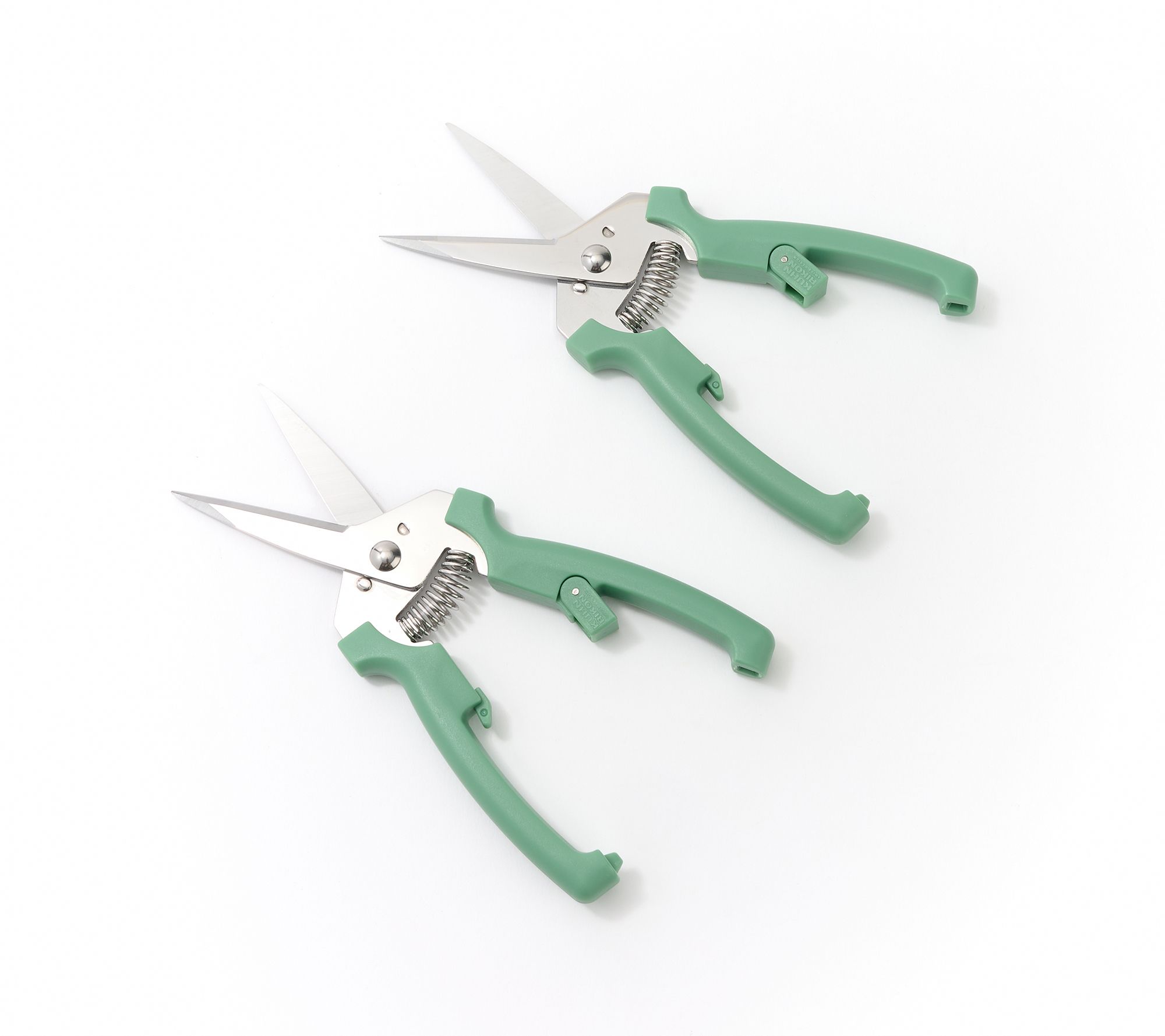 Kuhn Rikon Set of 2 Mini Herb Shears w/ Magnetic Sheath
