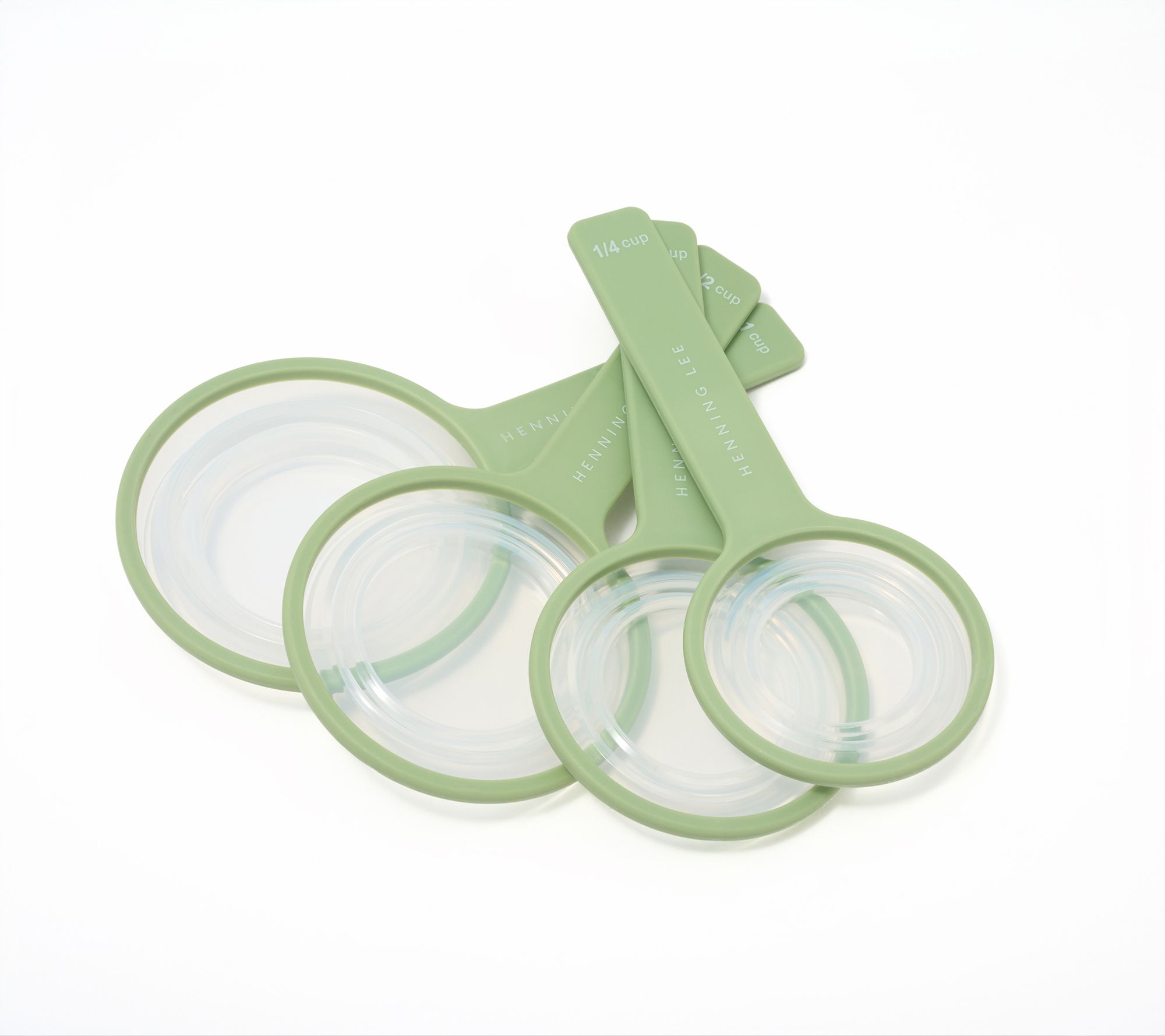 Henning Lee Set of 4 Collapsible Magnetic Measuring Cups
