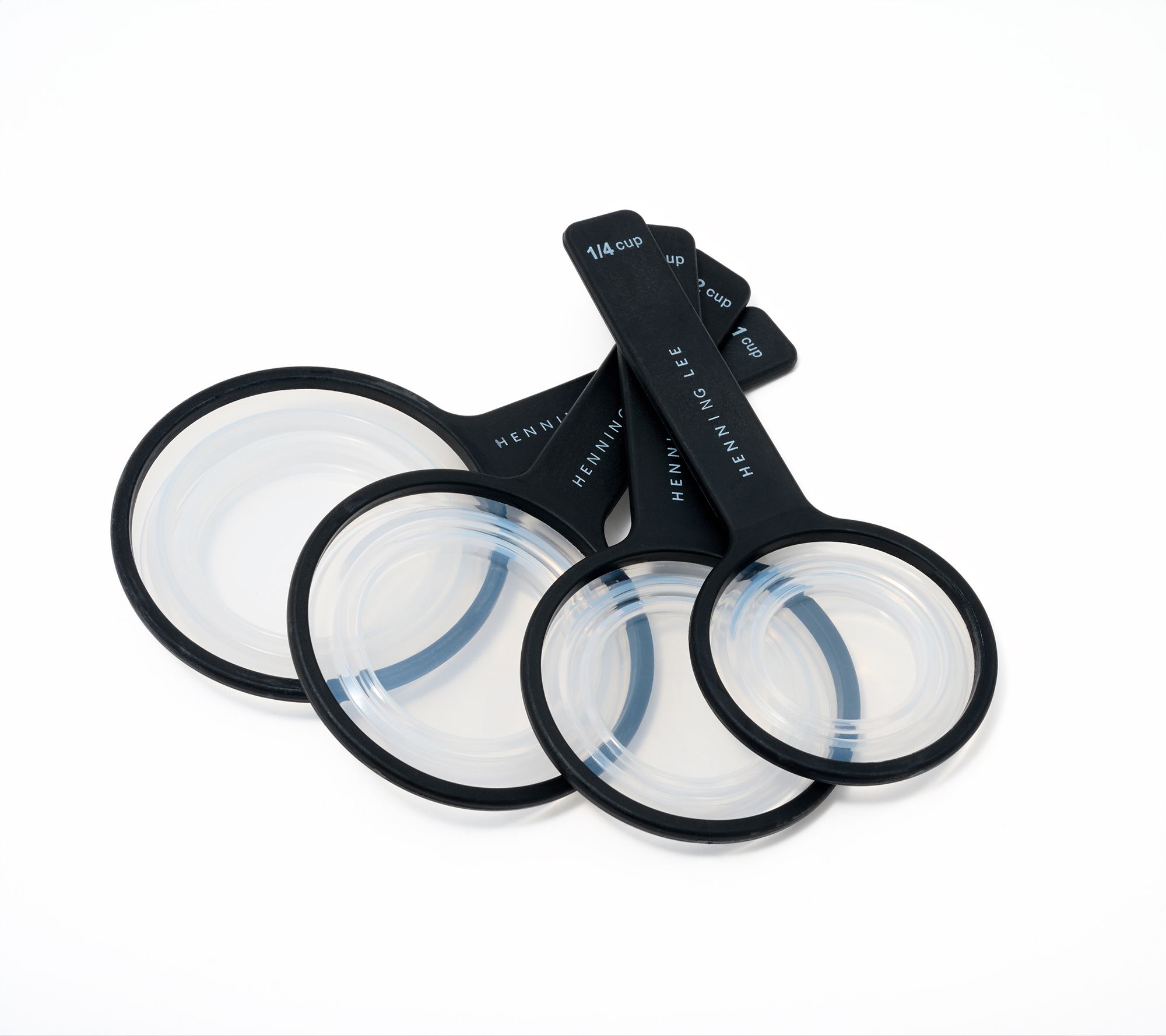 Henning Lee Set of 4 Collapsible Magnetic Measuring Cups
