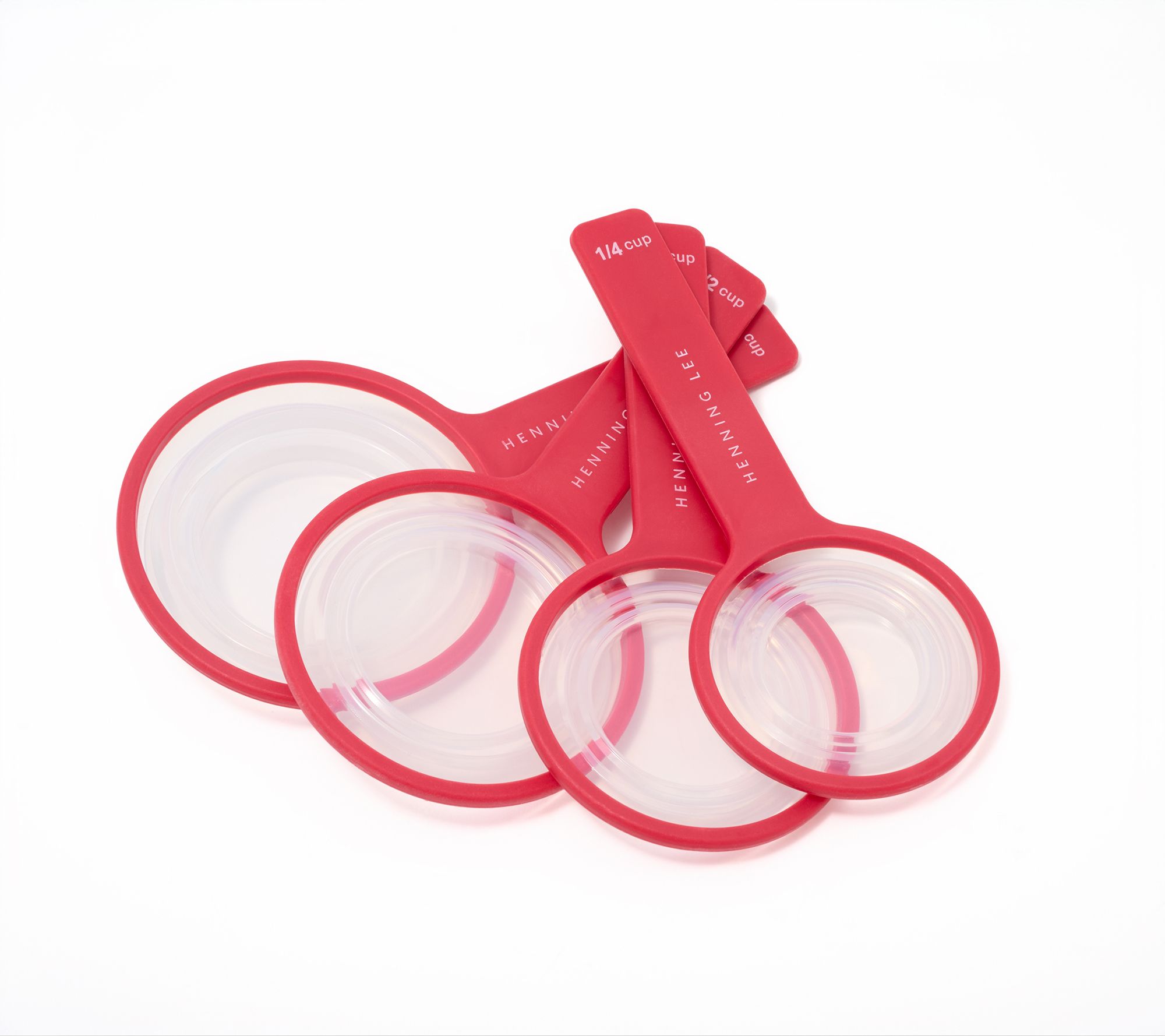 Henning Lee Set of 4 Collapsible Magnetic Measuring Cups