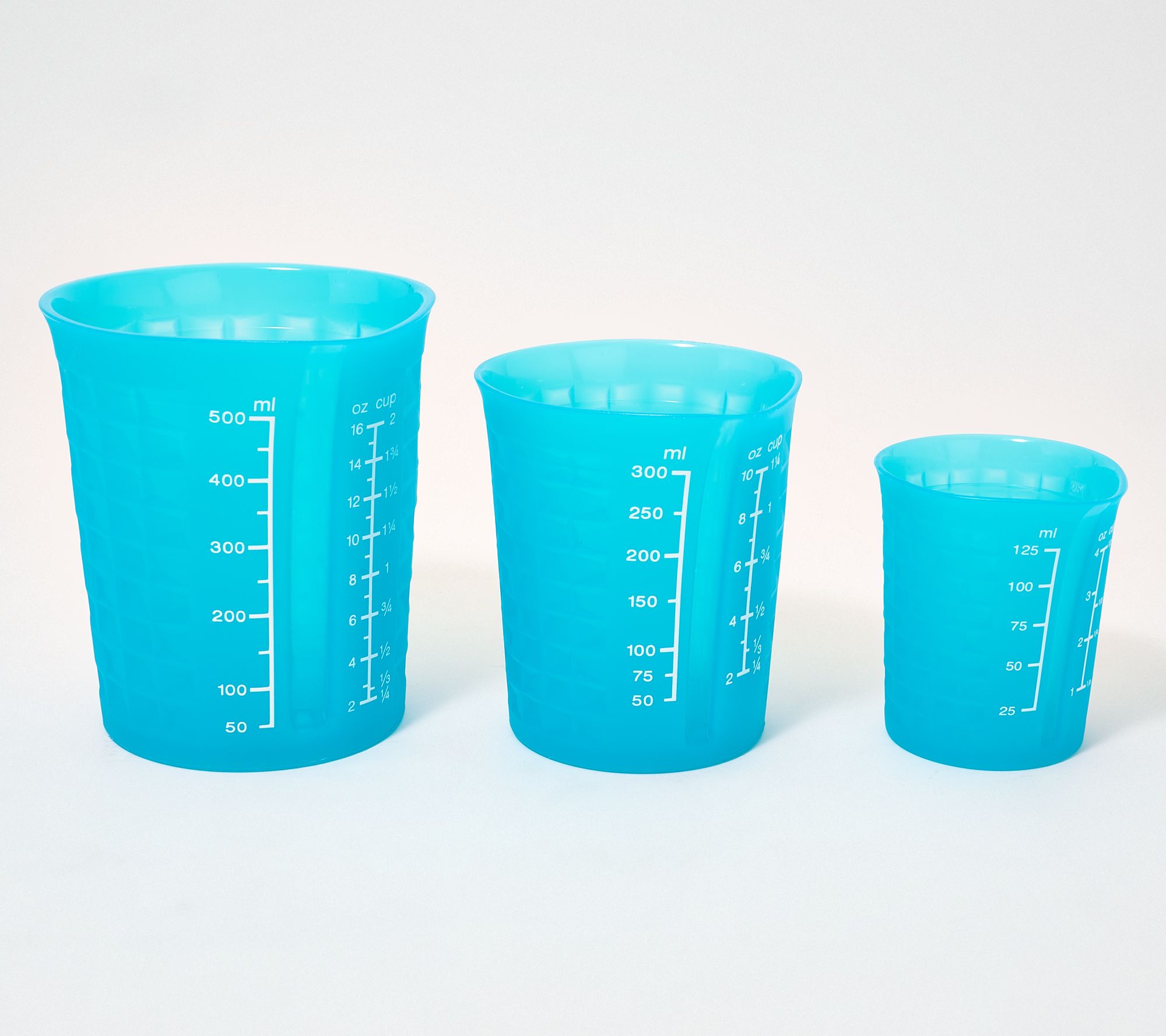 Kochblume Set of 3 Silicone Measuring Cups
