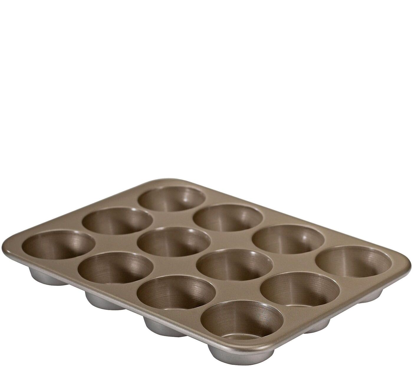 Nordic Ware Natural Aluminum Commercial Muffin Pan, 12 Cup