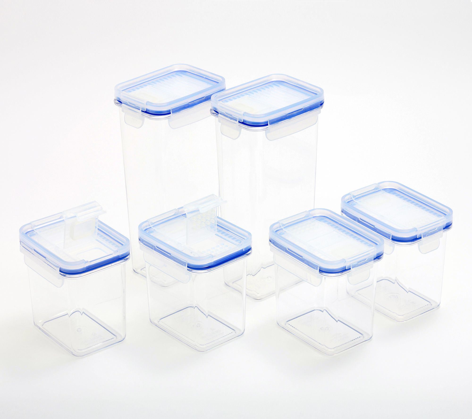 .com: 48 Packs Clear Small Plastic Containers Transparent Storage Box  with Hinged Lid for Small Items Crafts Jewelry (2.12 x…