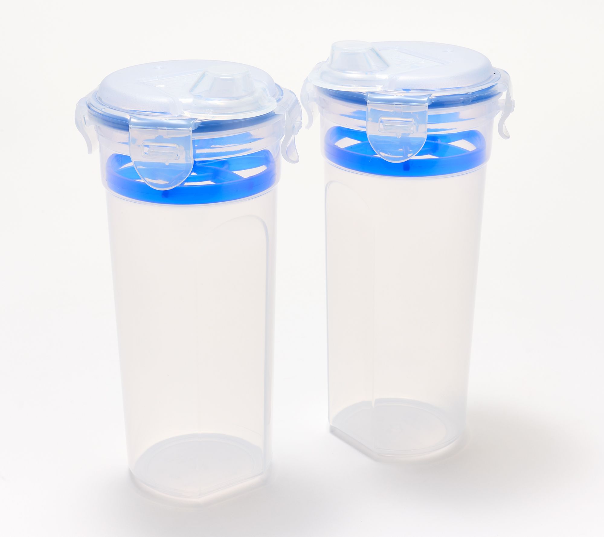 LocknLock Set of (2) 3-Cup Sauce Bottles w/ Locking Lids