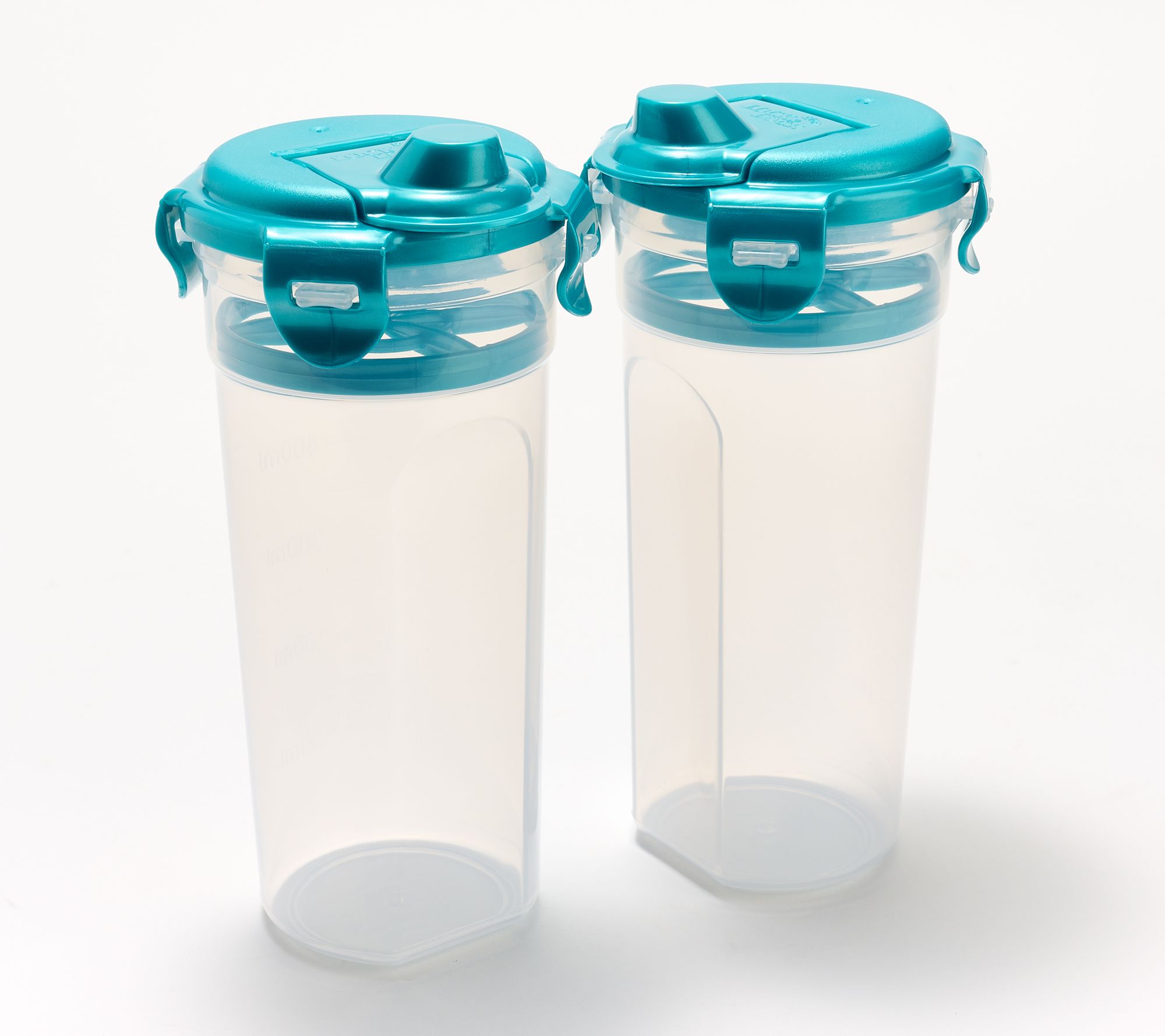 LocknLock Set of (2) 3-Cup Sauce Bottles w/ Locking Lids
